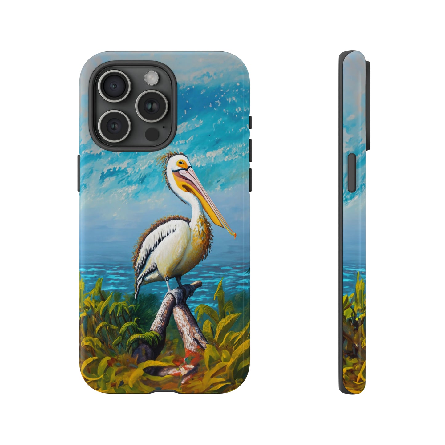 Nature's Guardian: Pelican Edition Tough Phone Case
