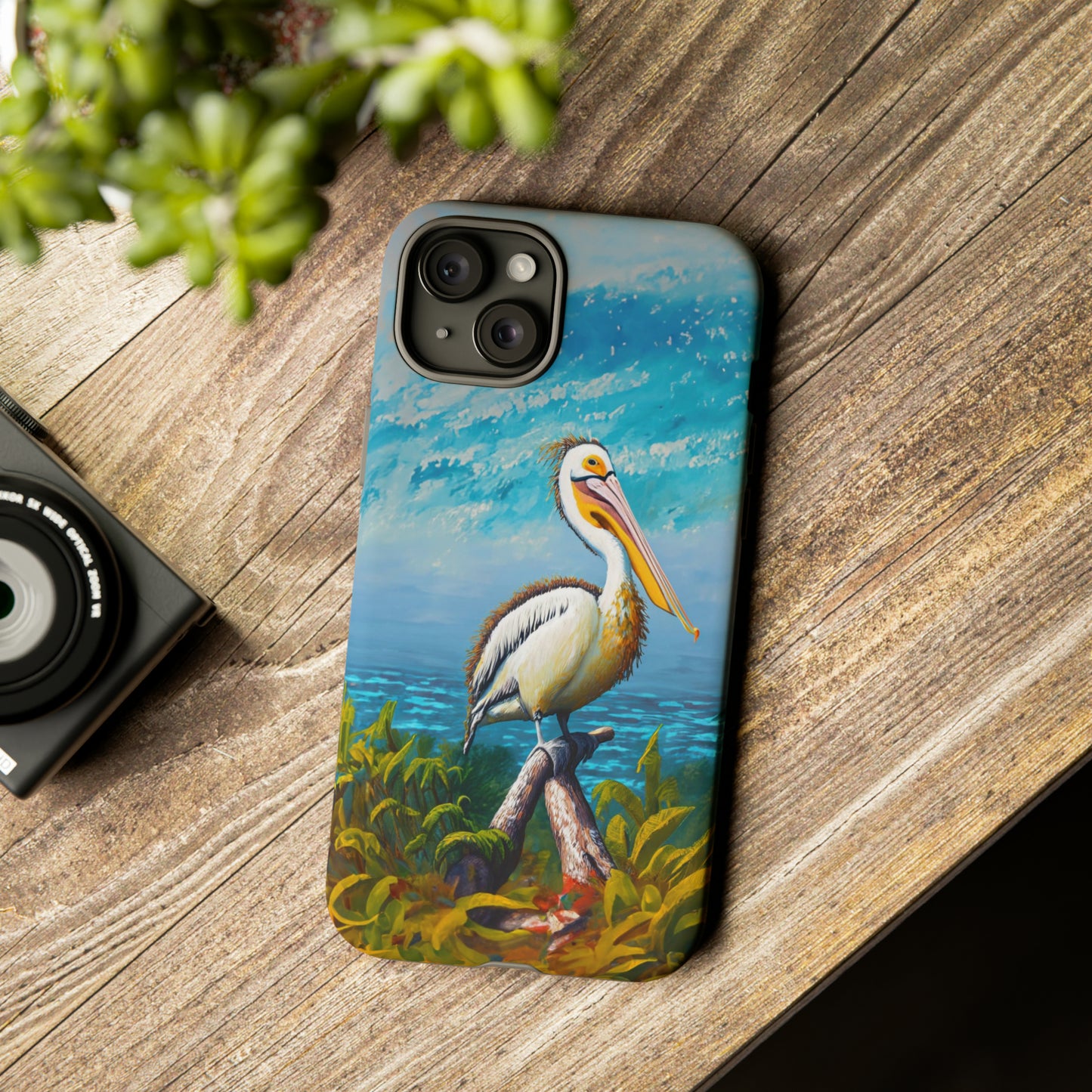 Nature's Guardian: Pelican Edition Tough Phone Case