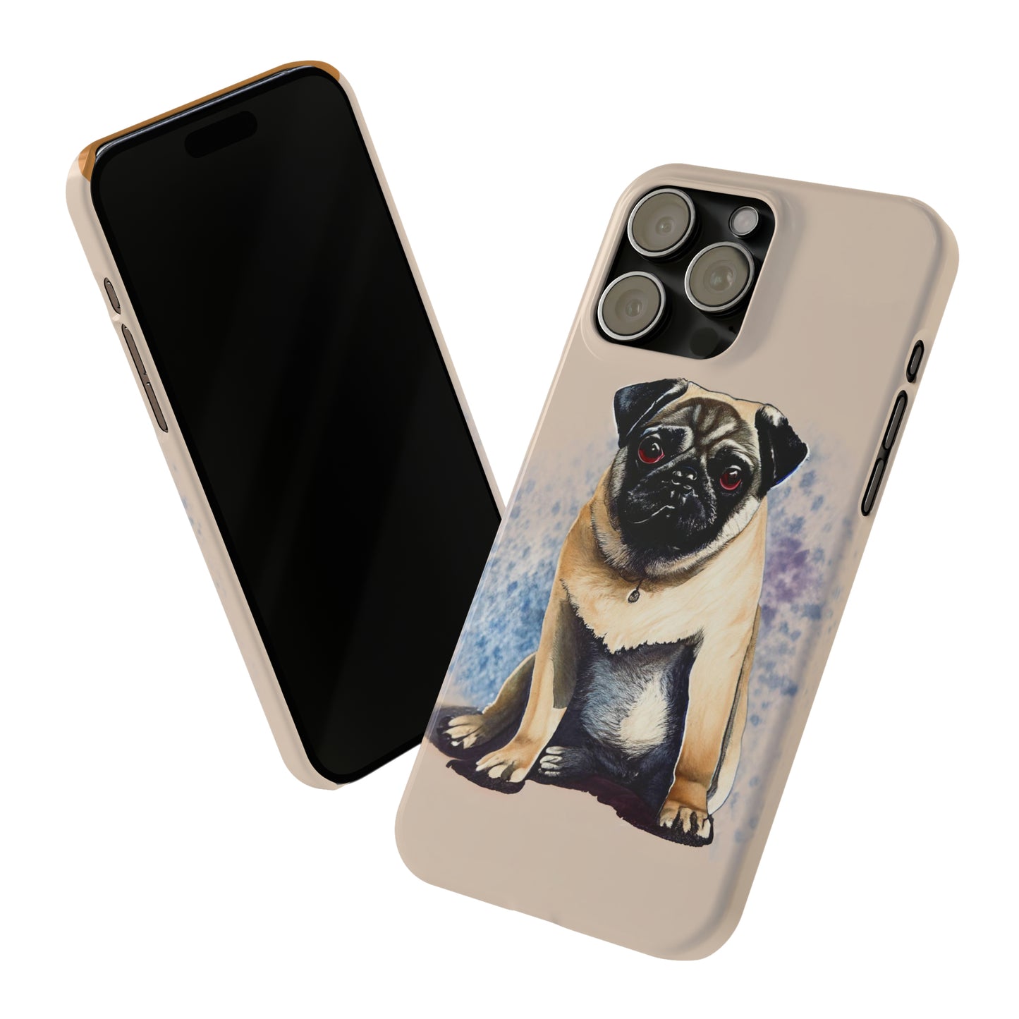 Pug Charm: Jimmy Reefs Slim Pug Edition Case