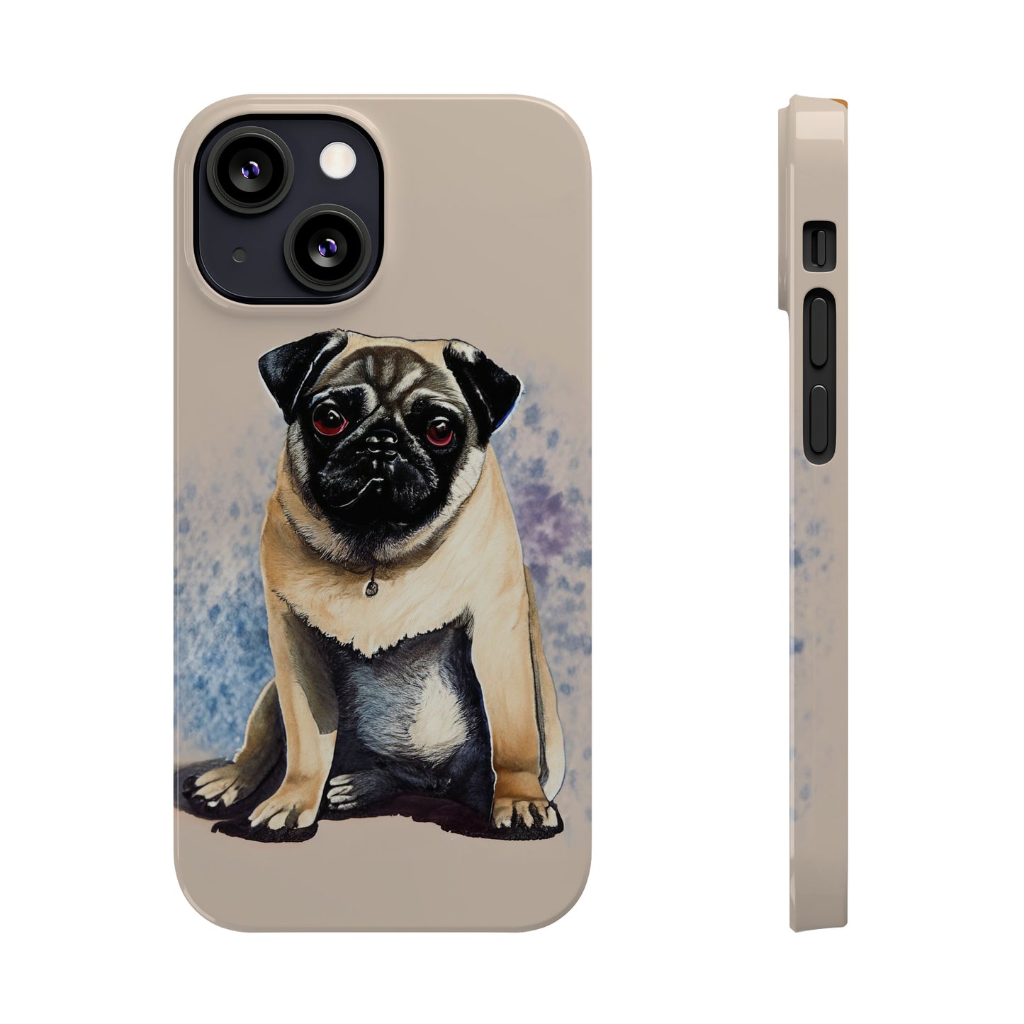 Pug Charm: Jimmy Reefs Slim Pug Edition Case