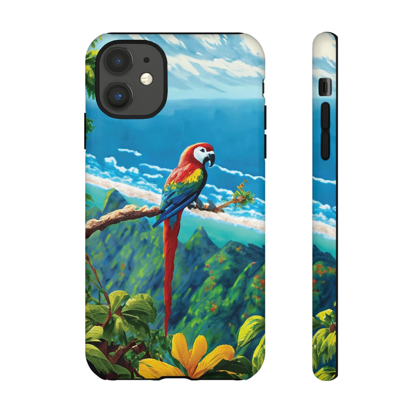 Tropical Guardian: Parrot Edition Phone Armor
