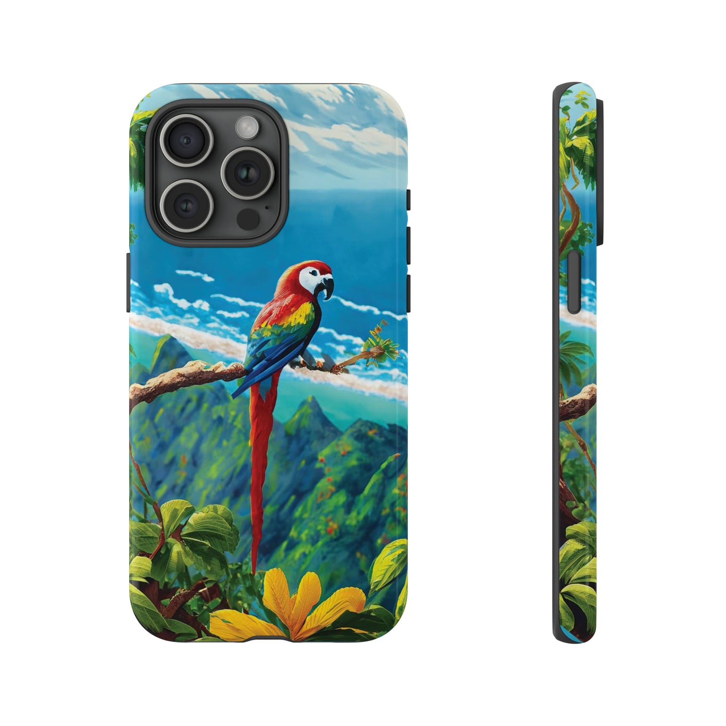 Tropical Guardian: Parrot Edition Phone Armor