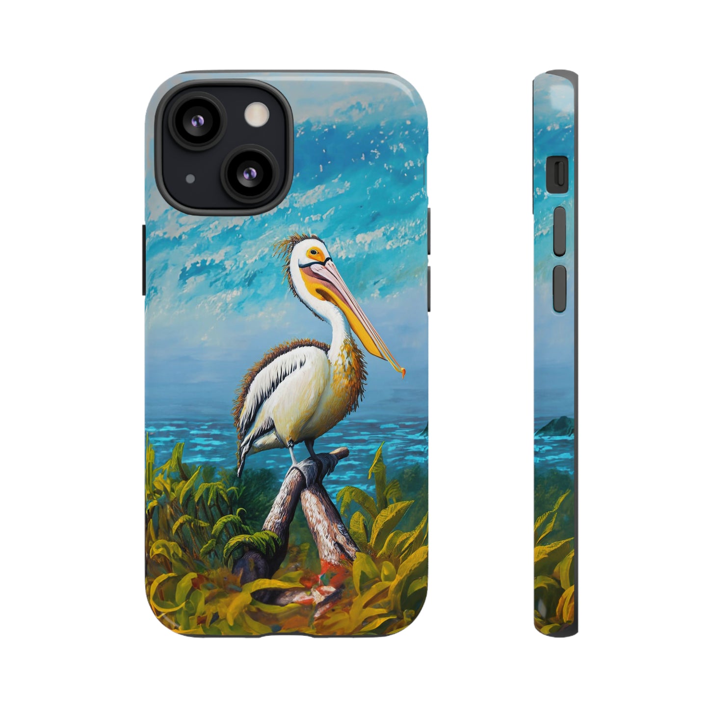 Nature's Guardian: Pelican Edition Tough Phone Case