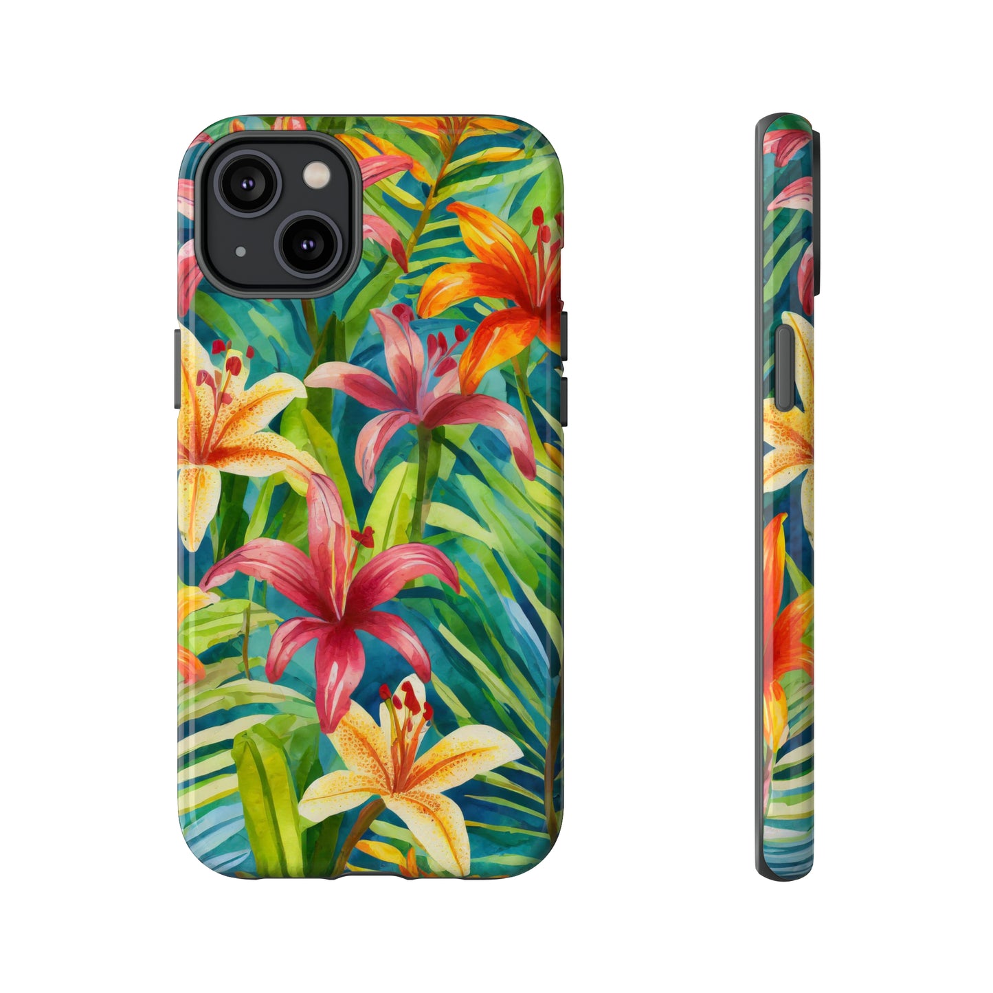 Rainforest Reverie: Jimmy Reefs Tropical Bloom Tough Case