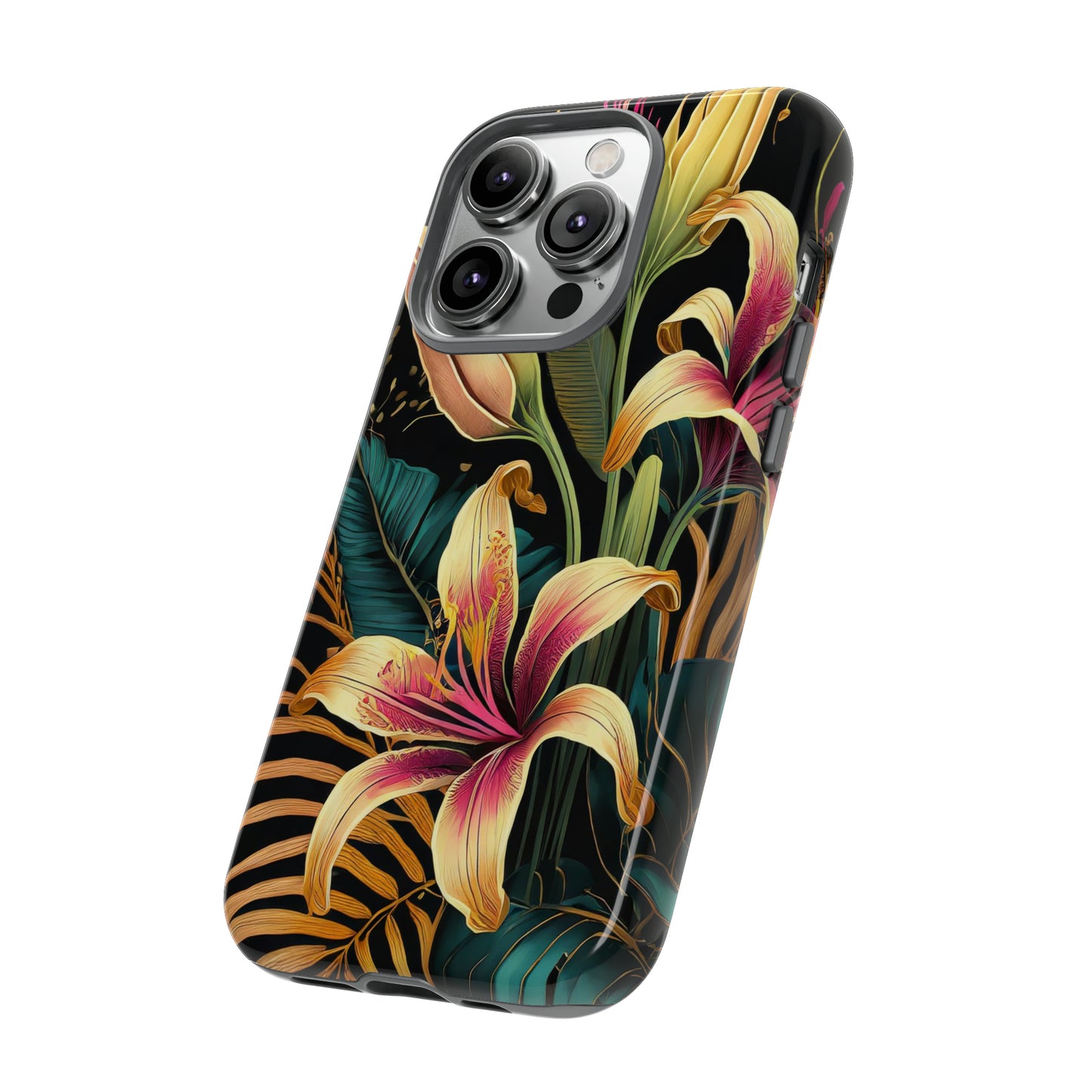 Gilded Blooms: Jimmy Reefs Tropical Elegance Case