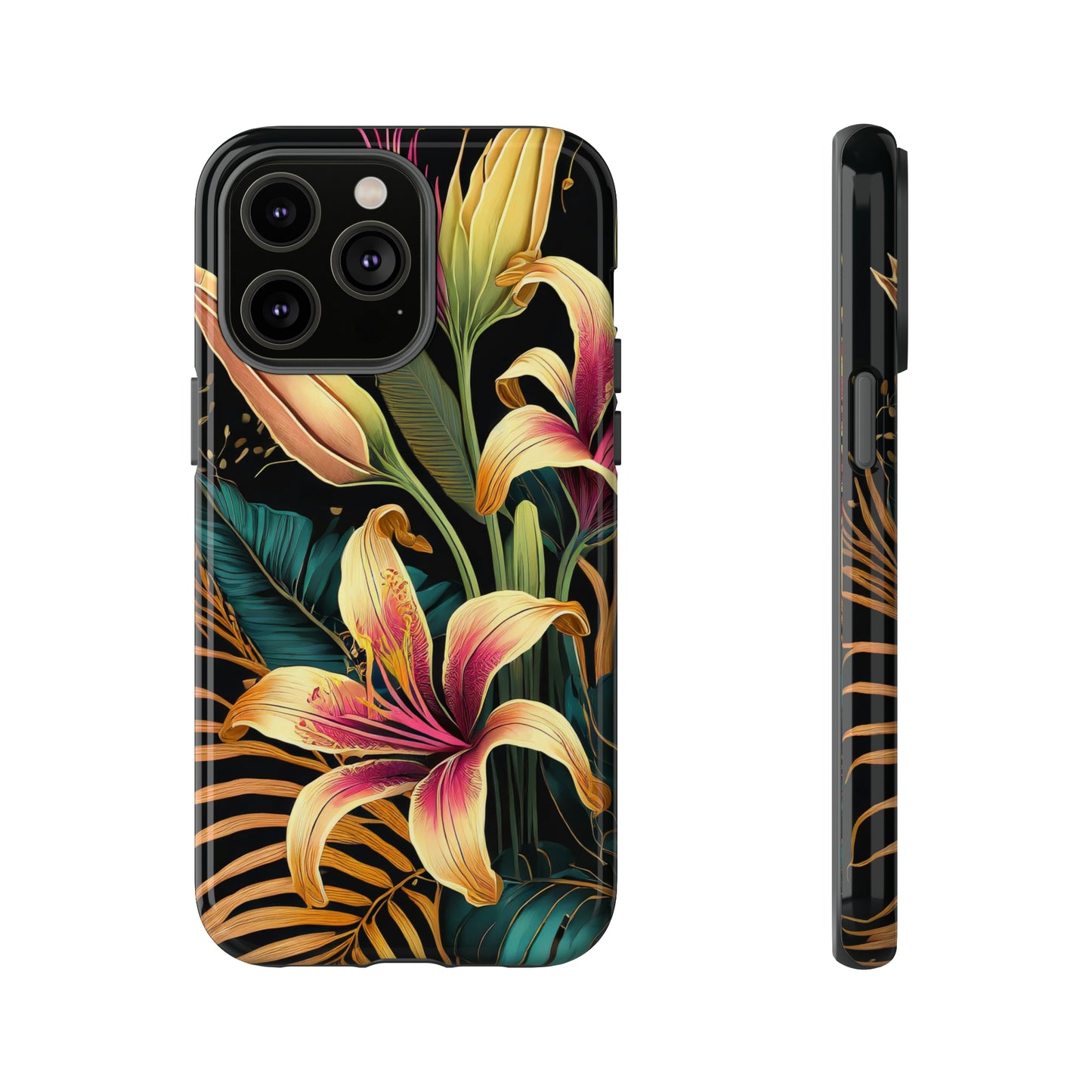Gilded Blooms: Jimmy Reefs Tropical Elegance Case