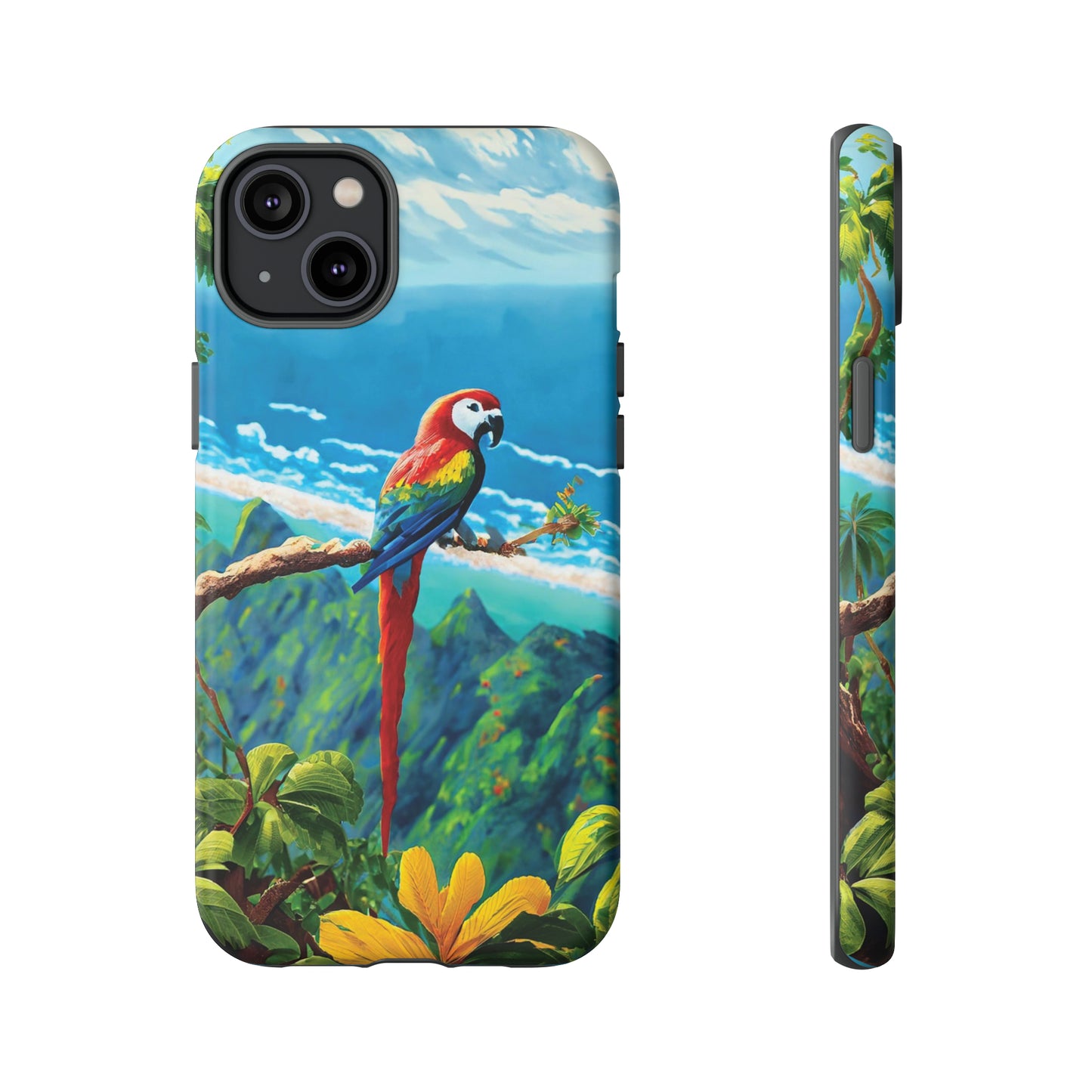 Tropical Guardian: Parrot Edition Phone Armor