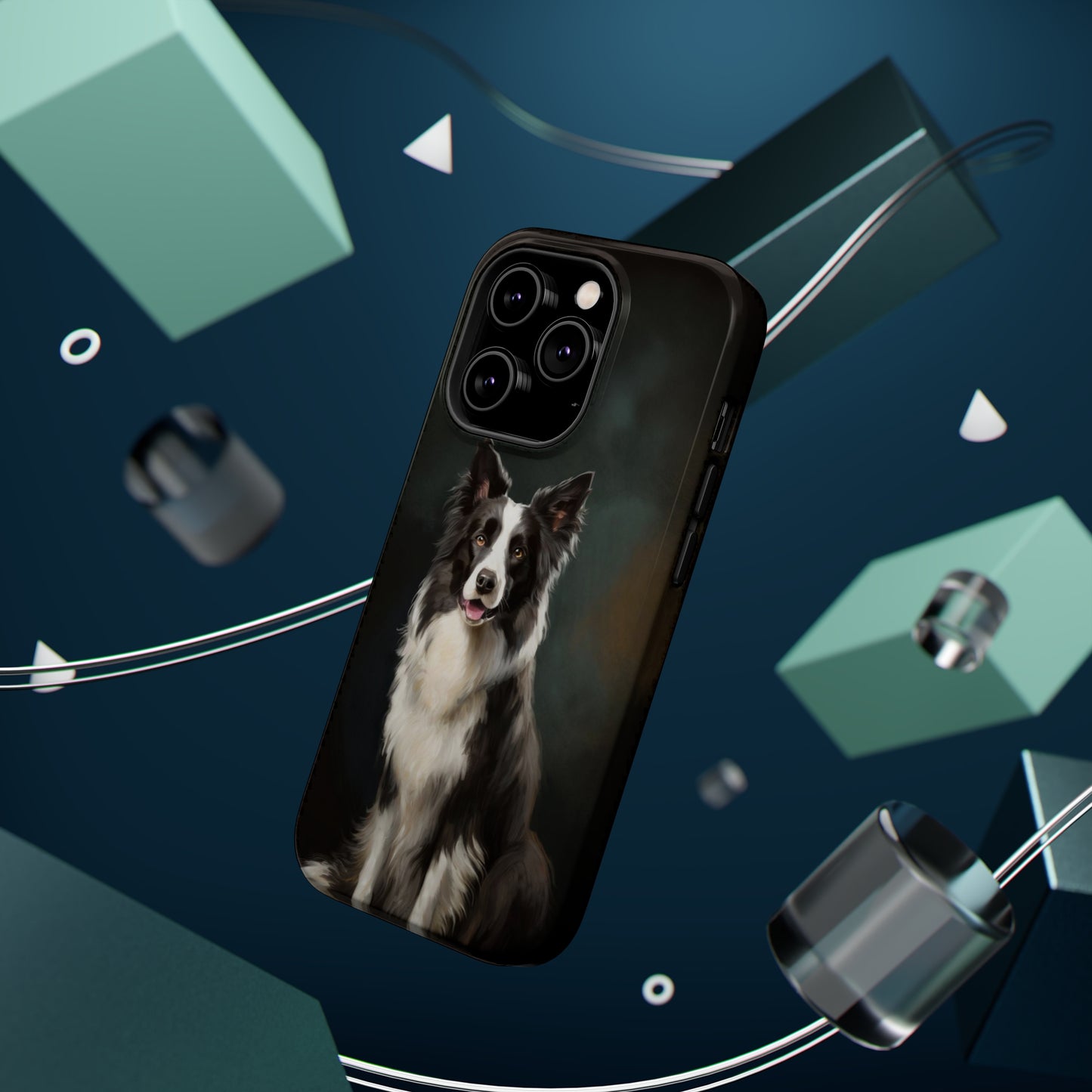 Border Collie Brilliance: Jimmy Reefs Collection β Energetic Edition MagSafe Tough Cases