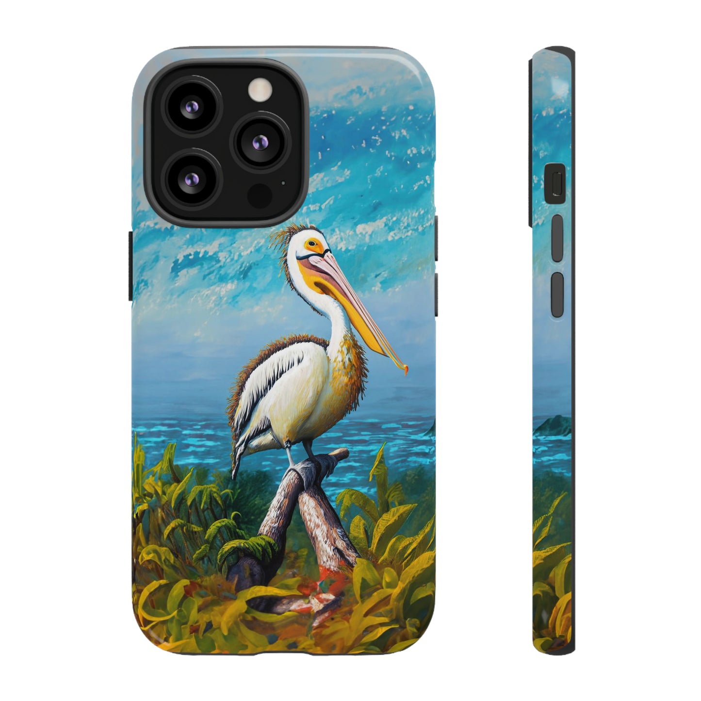 Nature's Guardian: Pelican Edition Tough Phone Case