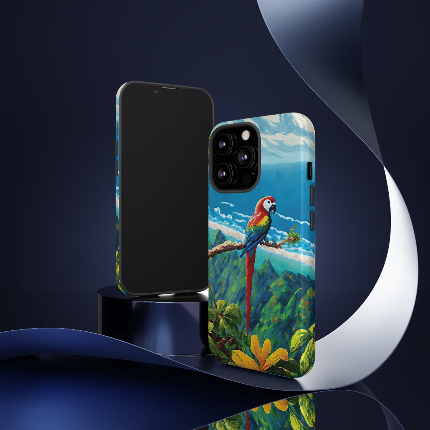 Tropical Guardian: Parrot Edition Phone Armor