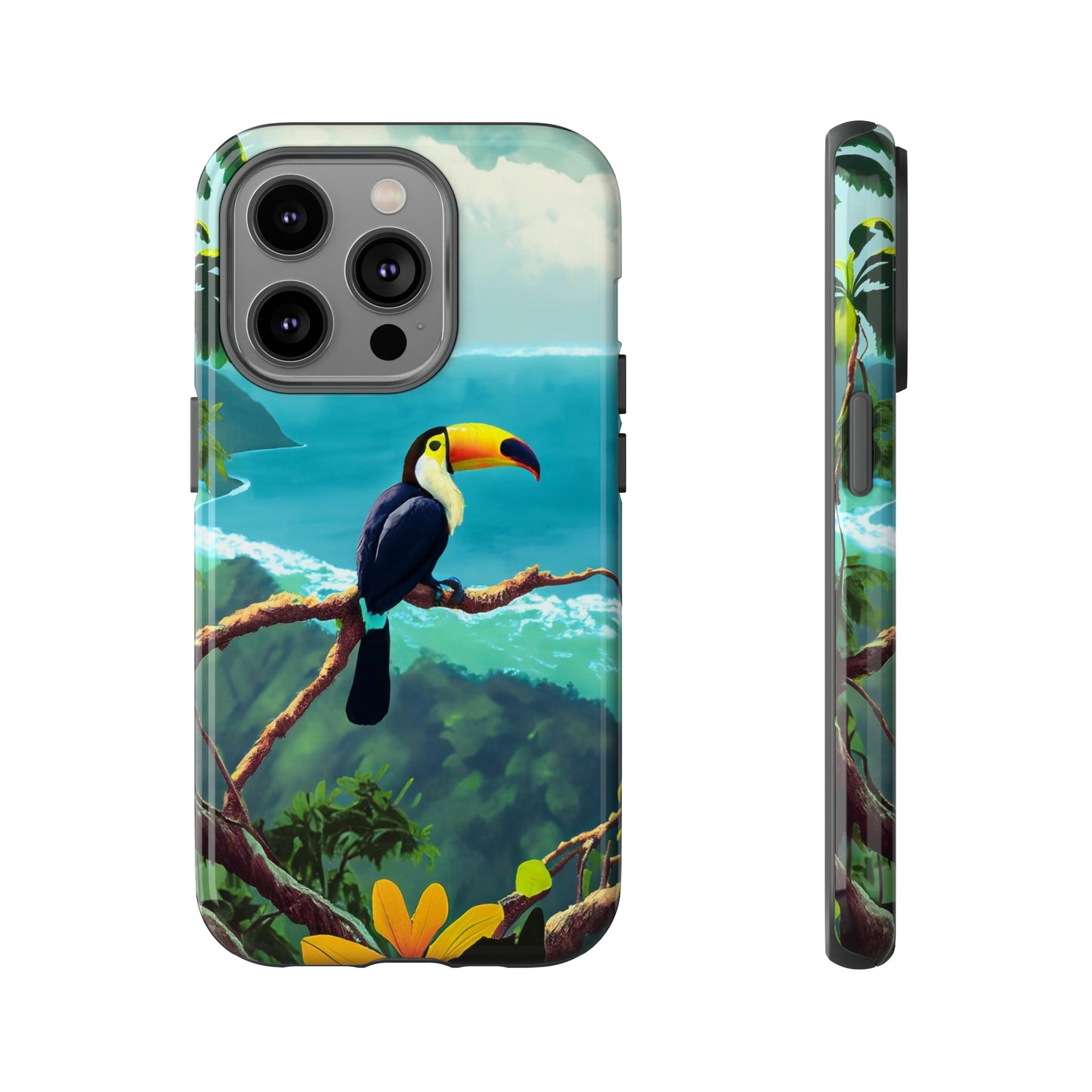 Toucan Tropics: Jimmy Reefs Tropical Majesty Tough Cases