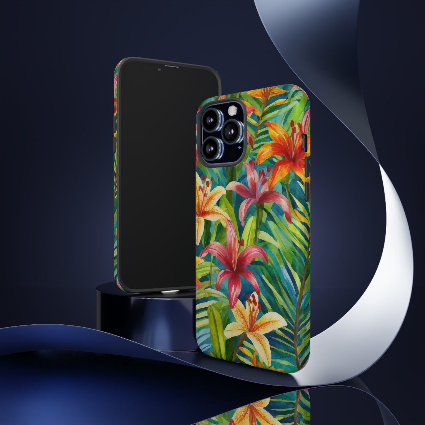 Rainforest Reverie: Jimmy Reefs Tropical Bloom Tough Case