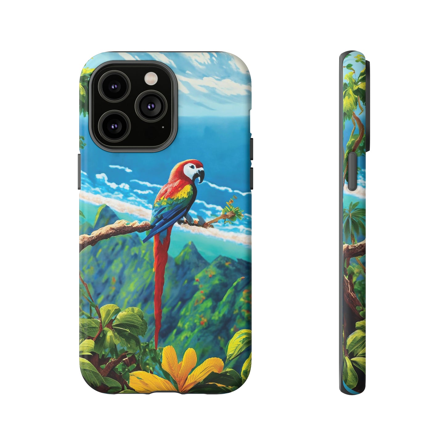Tropical Guardian: Parrot Edition Phone Armor