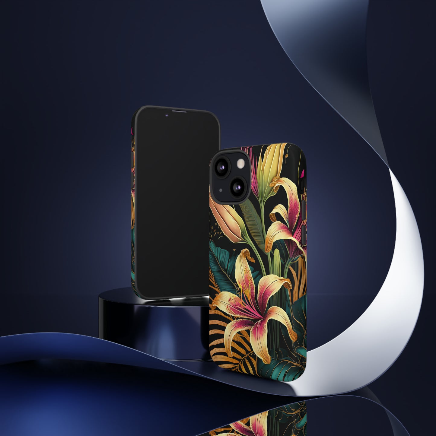 Gilded Blooms: Jimmy Reefs Tropical Elegance Case
