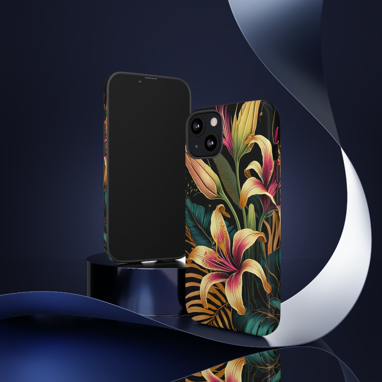 Gilded Blooms: Jimmy Reefs Tropical Elegance Case
