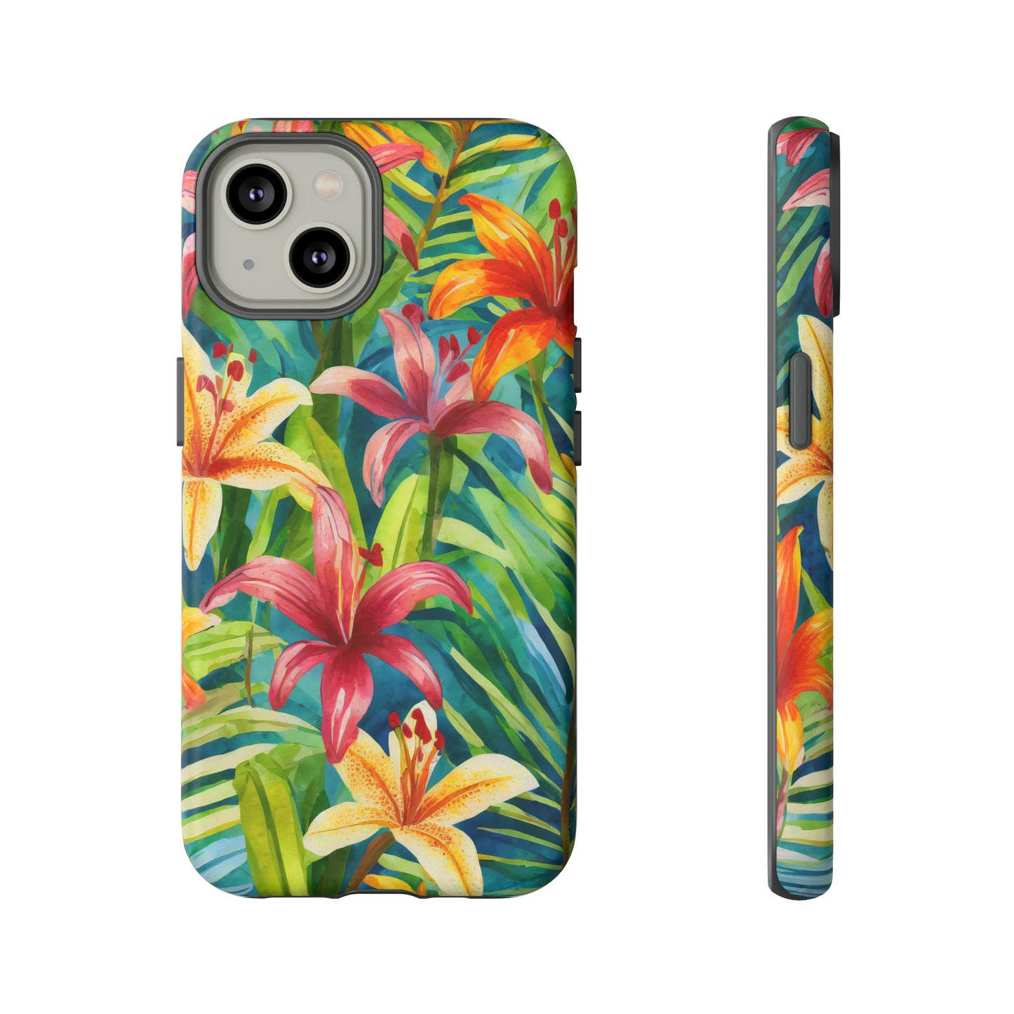 Rainforest Reverie: Jimmy Reefs Tropical Bloom Tough Case