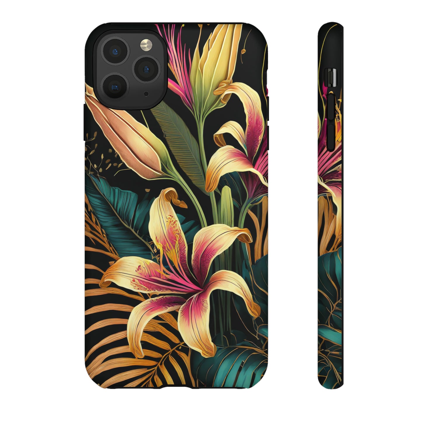Gilded Blooms: Jimmy Reefs Tropical Elegance Case