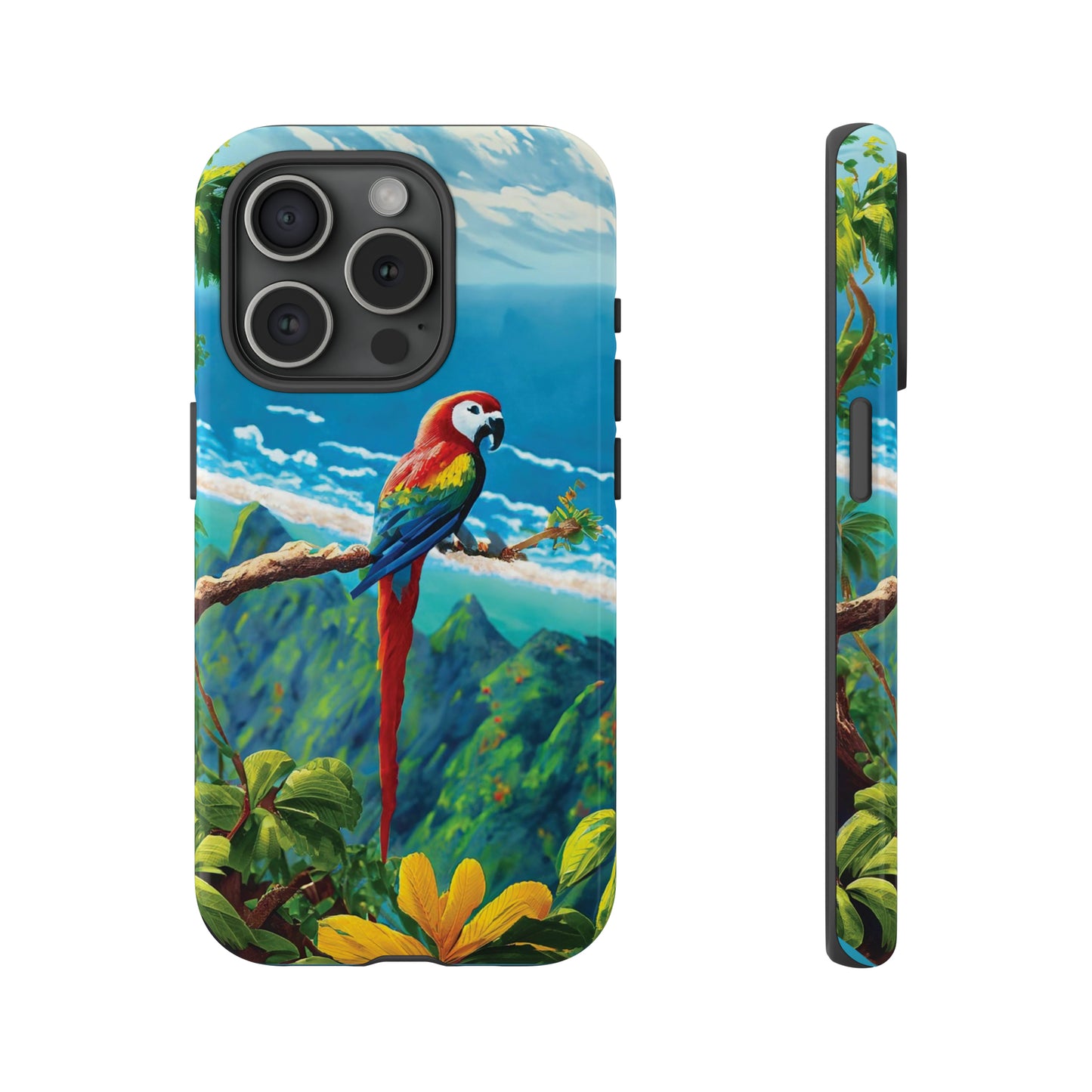 Tropical Guardian: Parrot Edition Phone Armor