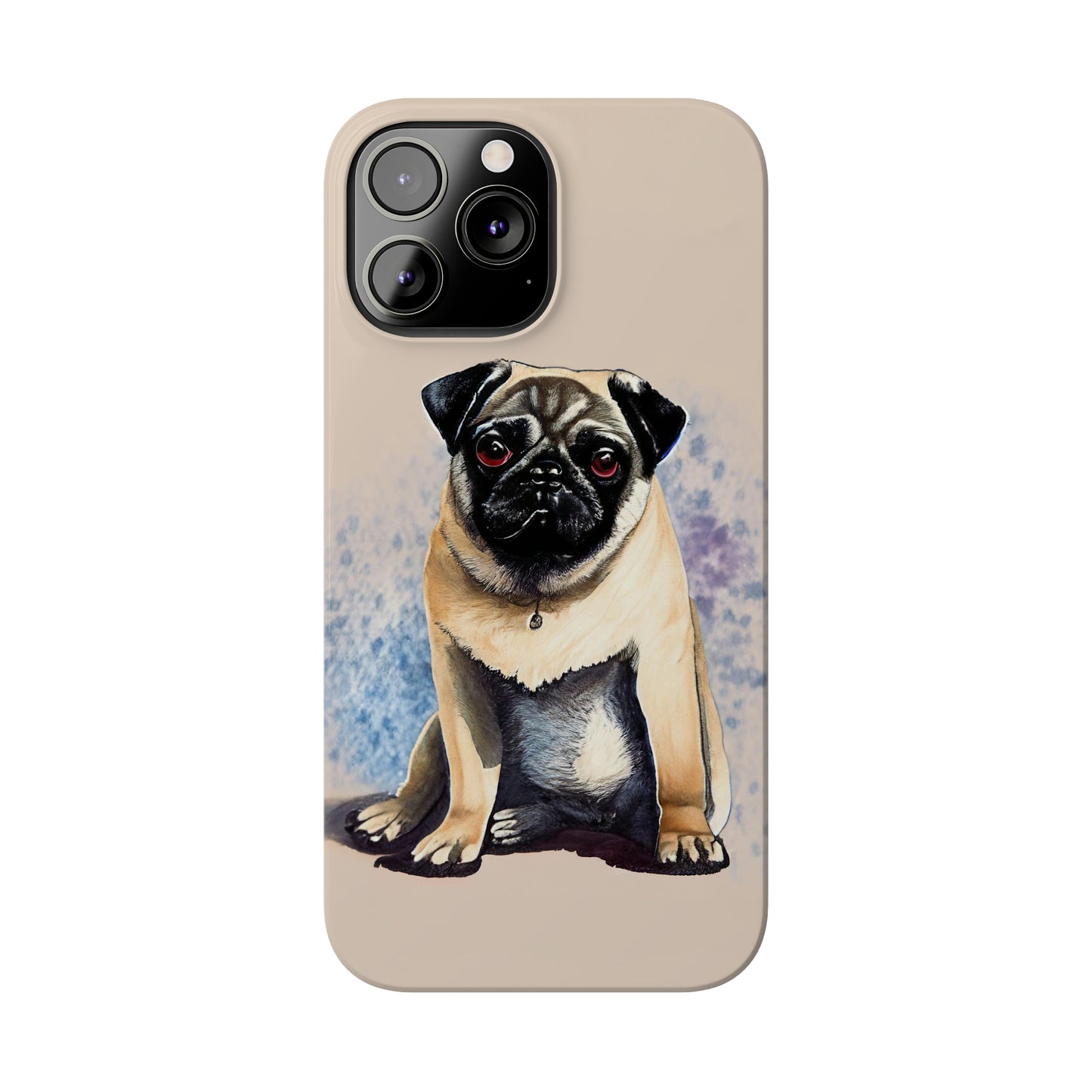 Pug Charm: Jimmy Reefs Slim Pug Edition Case