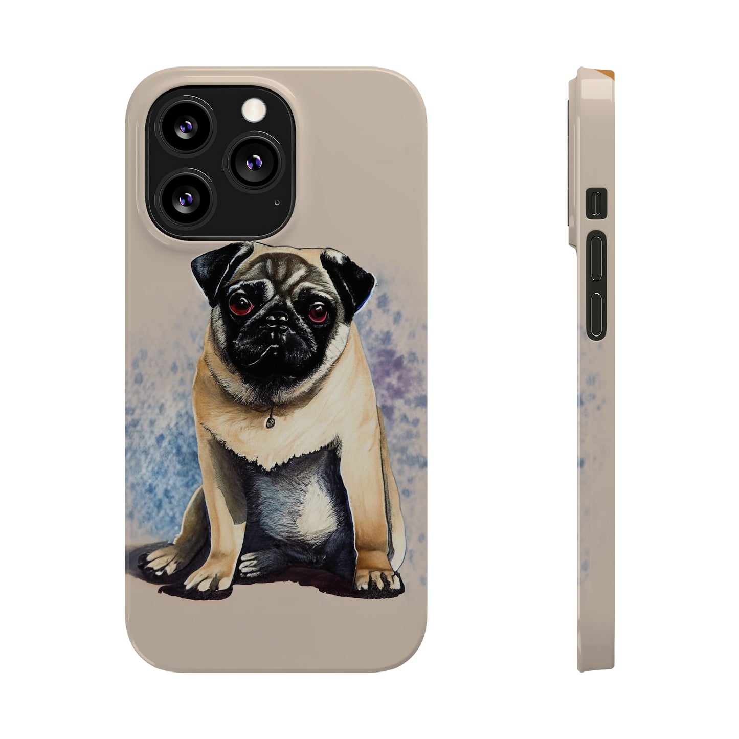 Pug Charm: Jimmy Reefs Slim Pug Edition Case