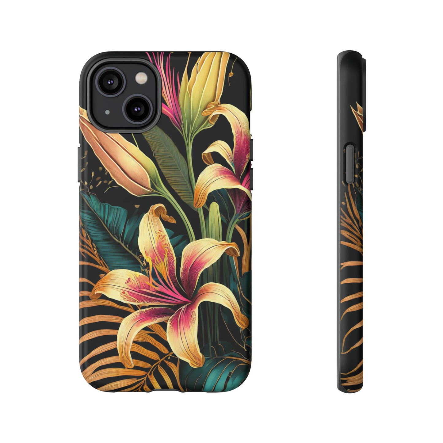 Gilded Blooms: Jimmy Reefs Tropical Elegance Case