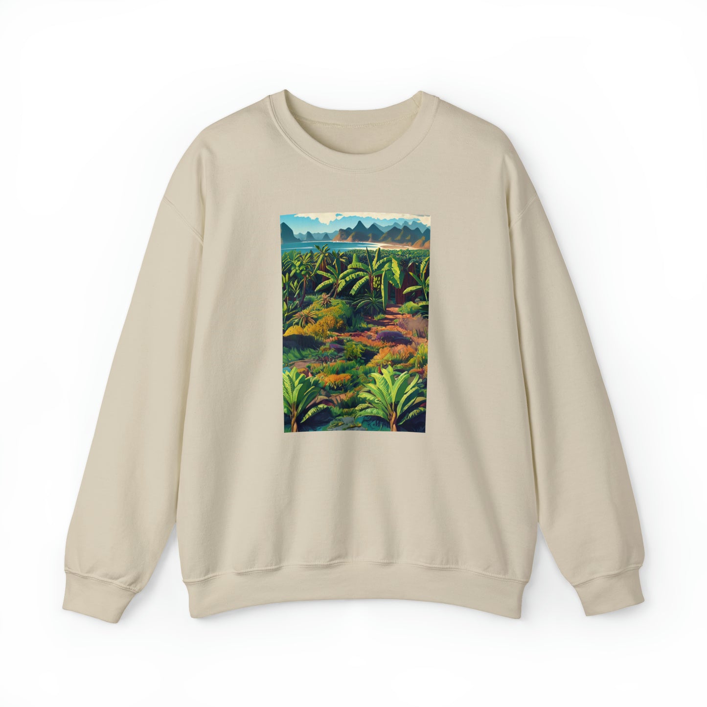 Tropicana Harvest: Banana Plantation Edition Unisex Heavy Blend™ Crewneck Sweatshirt