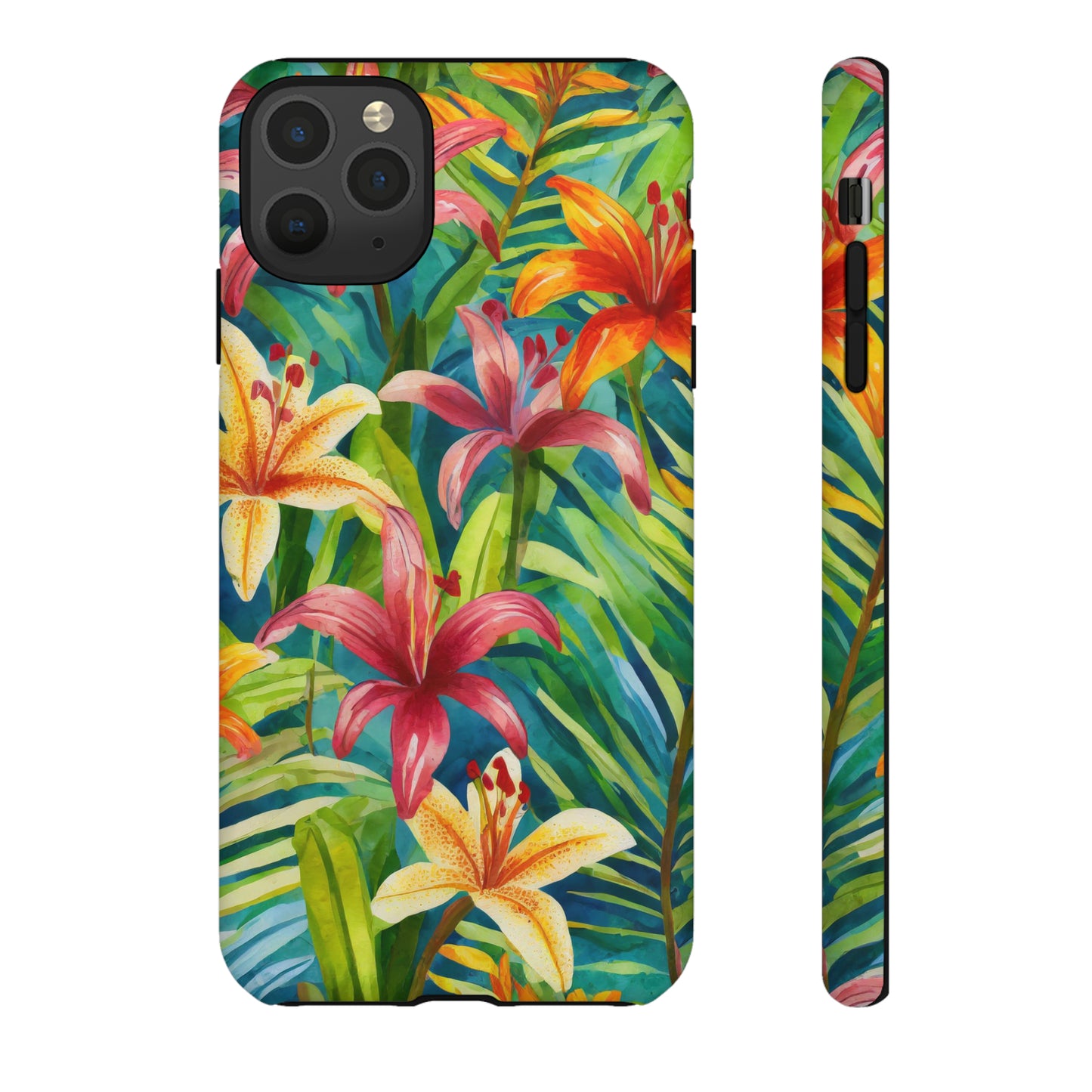 Rainforest Reverie: Jimmy Reefs Tropical Bloom Tough Case