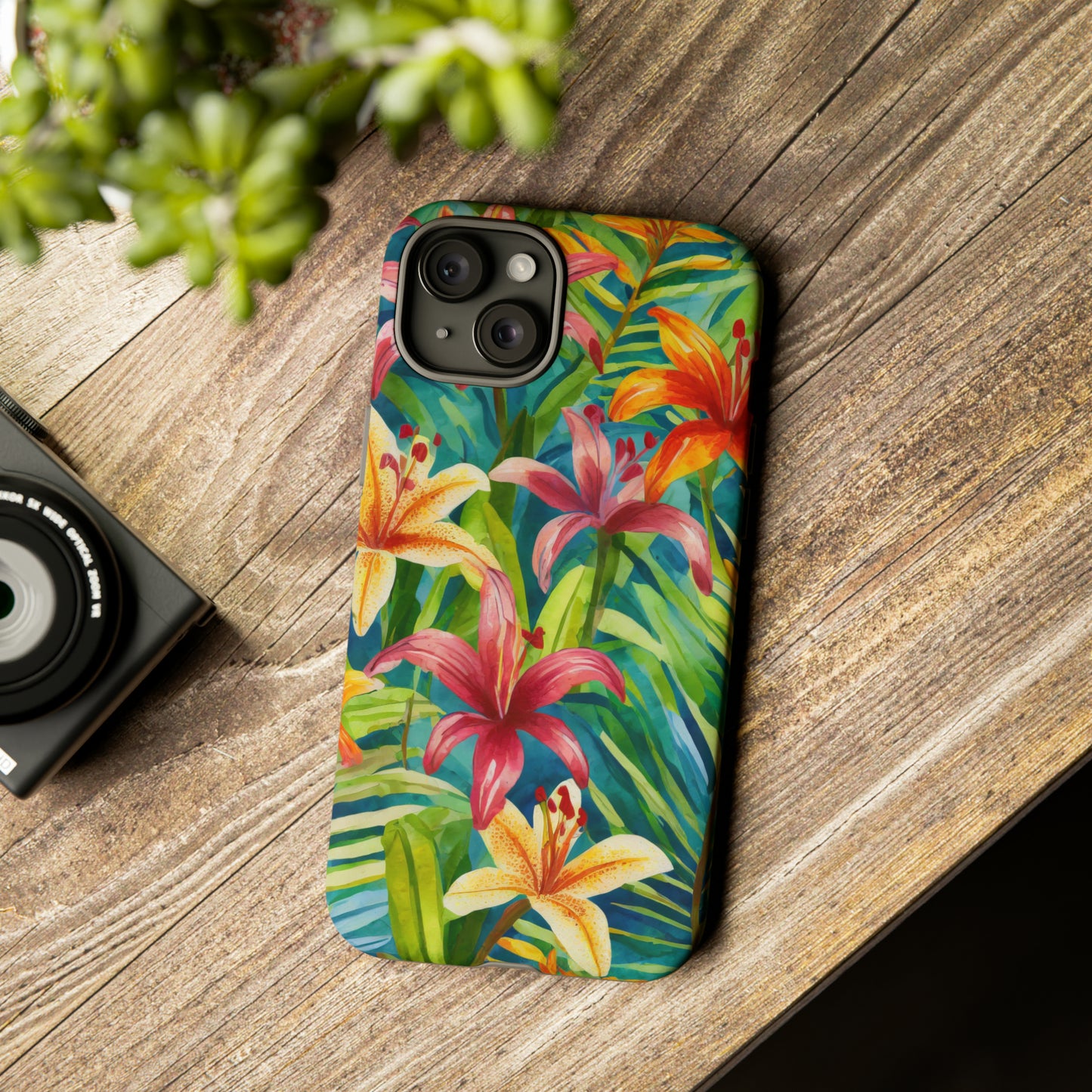 Rainforest Reverie: Jimmy Reefs Tropical Bloom Tough Case