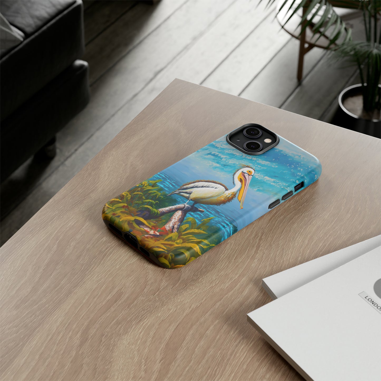 Nature's Guardian: Pelican Edition Tough Phone Case