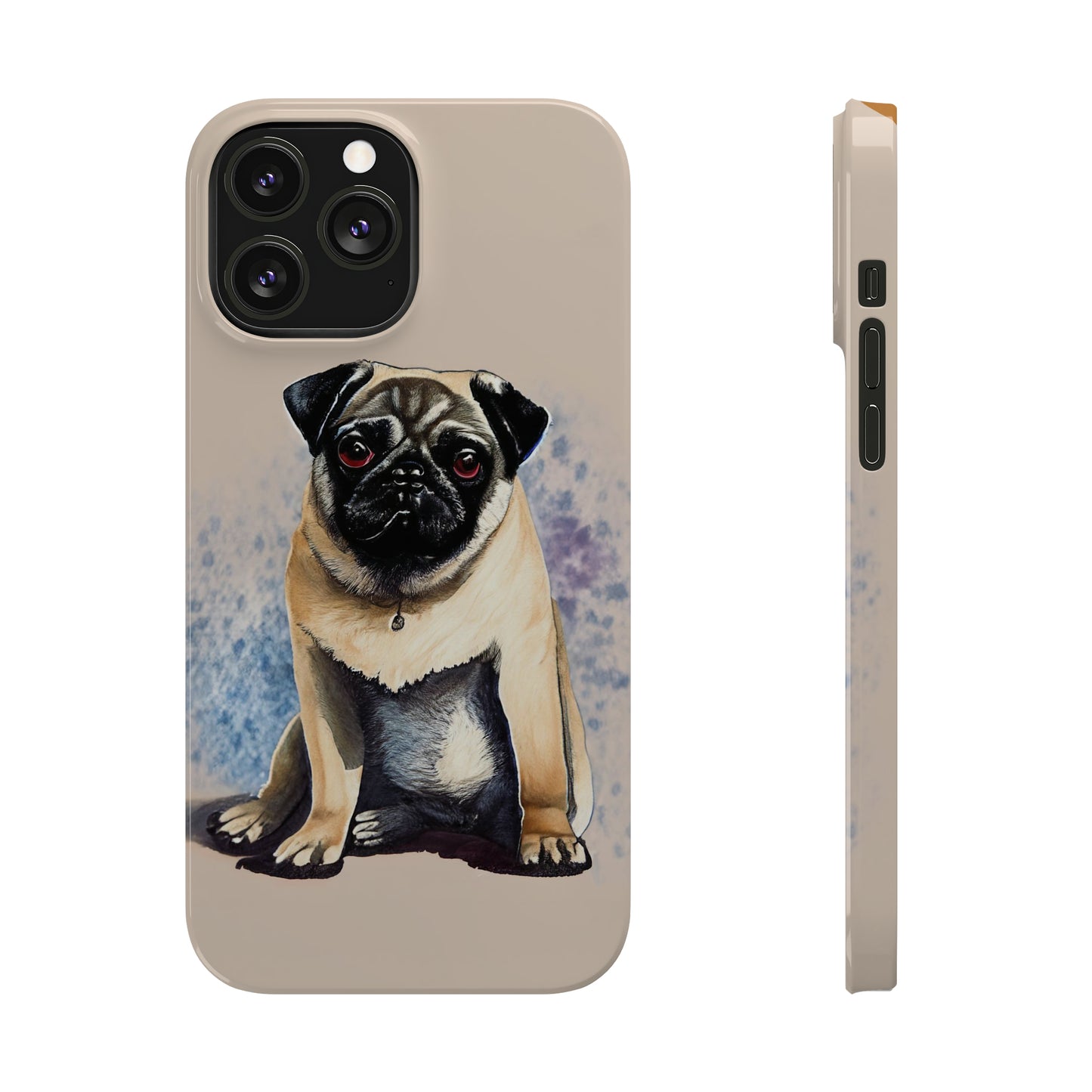 Pug Charm: Jimmy Reefs Slim Pug Edition Case