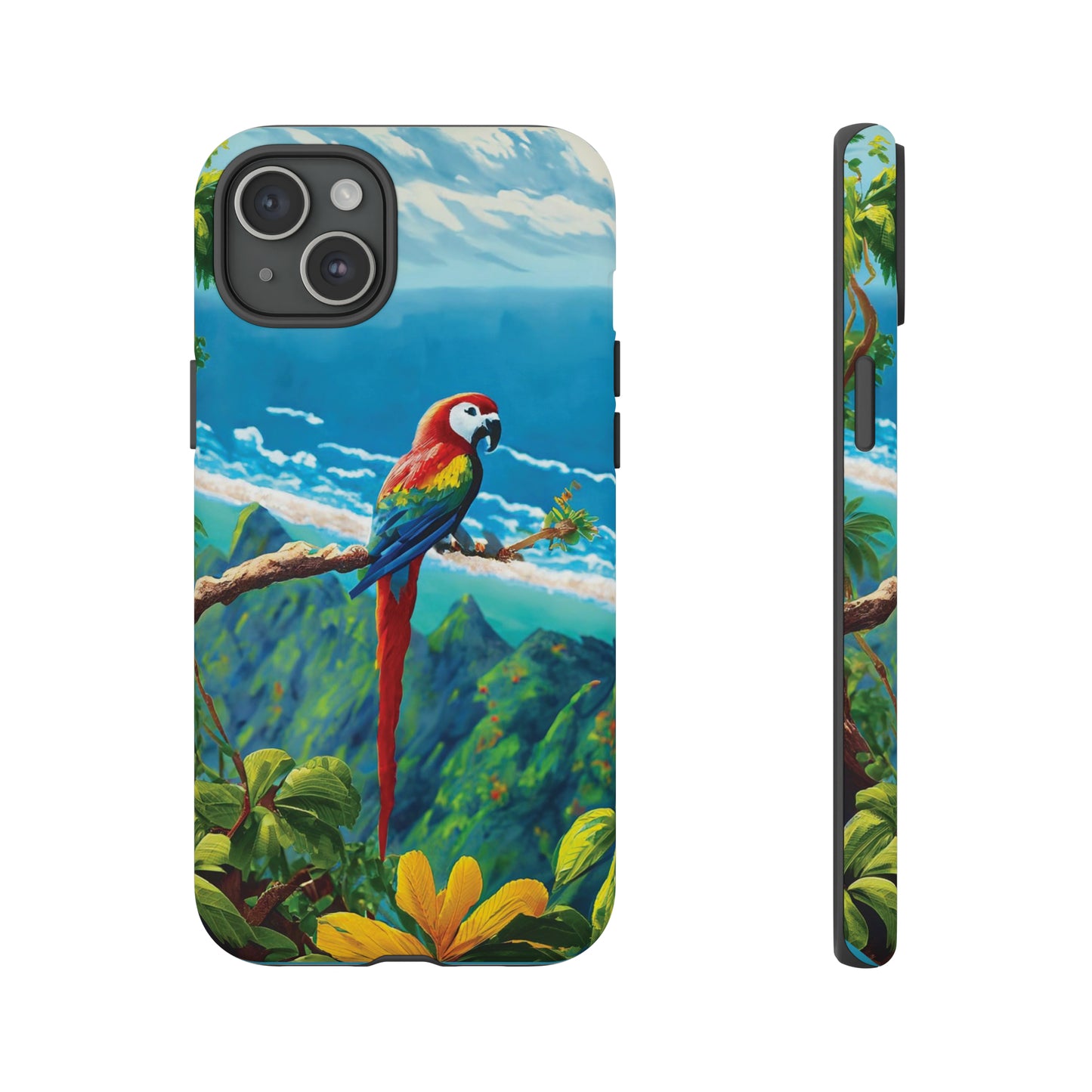 Tropical Guardian: Parrot Edition Phone Armor