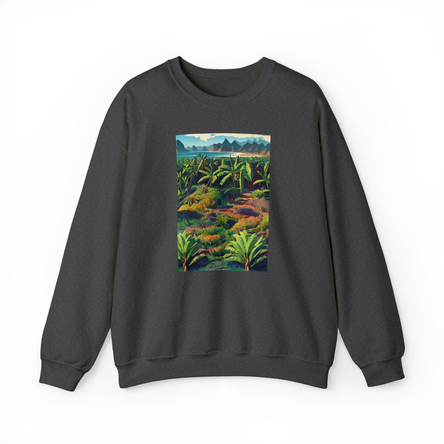 Tropicana Harvest: Banana Plantation Edition Unisex Heavy Blend™ Crewneck Sweatshirt