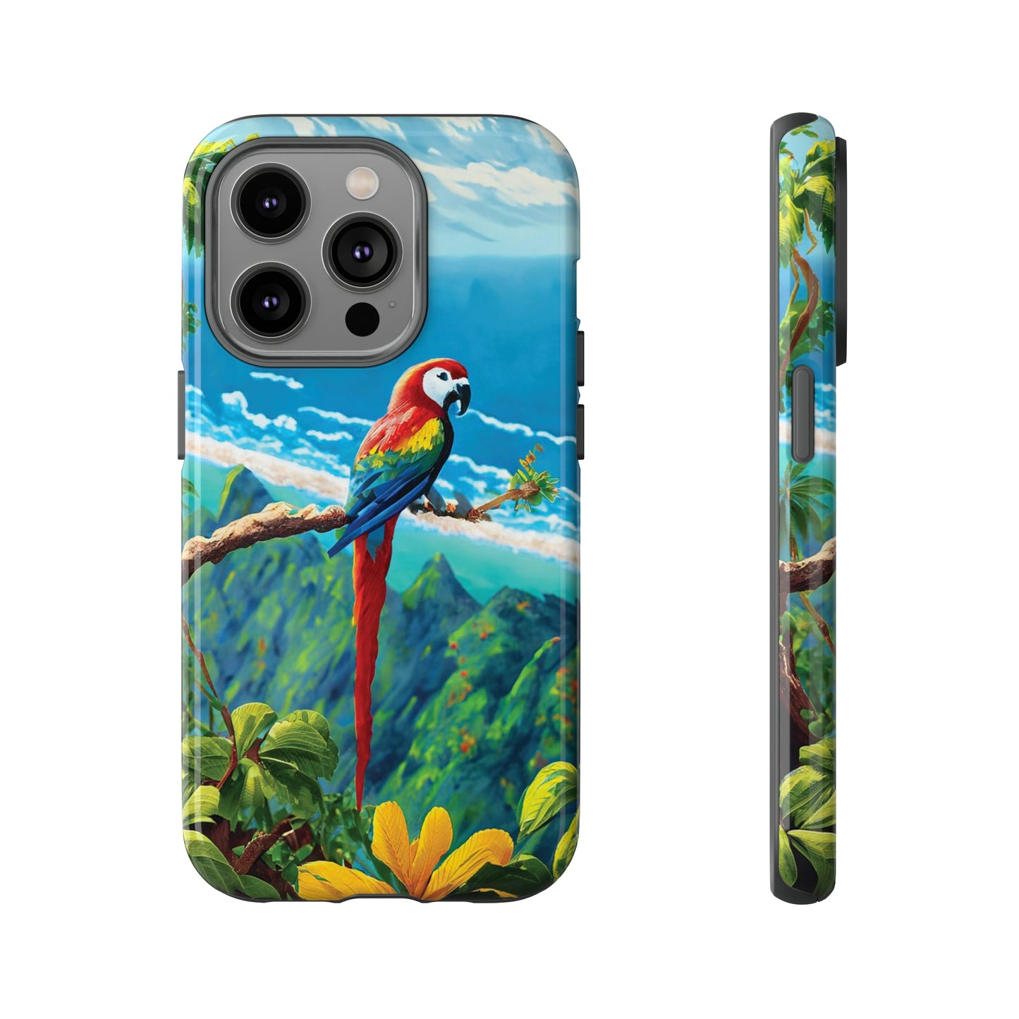 Tropical Guardian: Parrot Edition Phone Armor