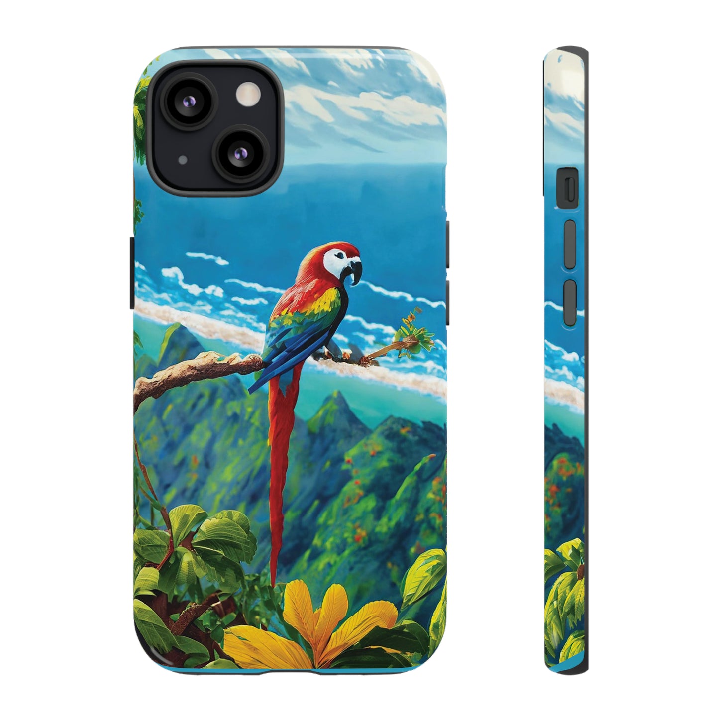 Tropical Guardian: Parrot Edition Phone Armor