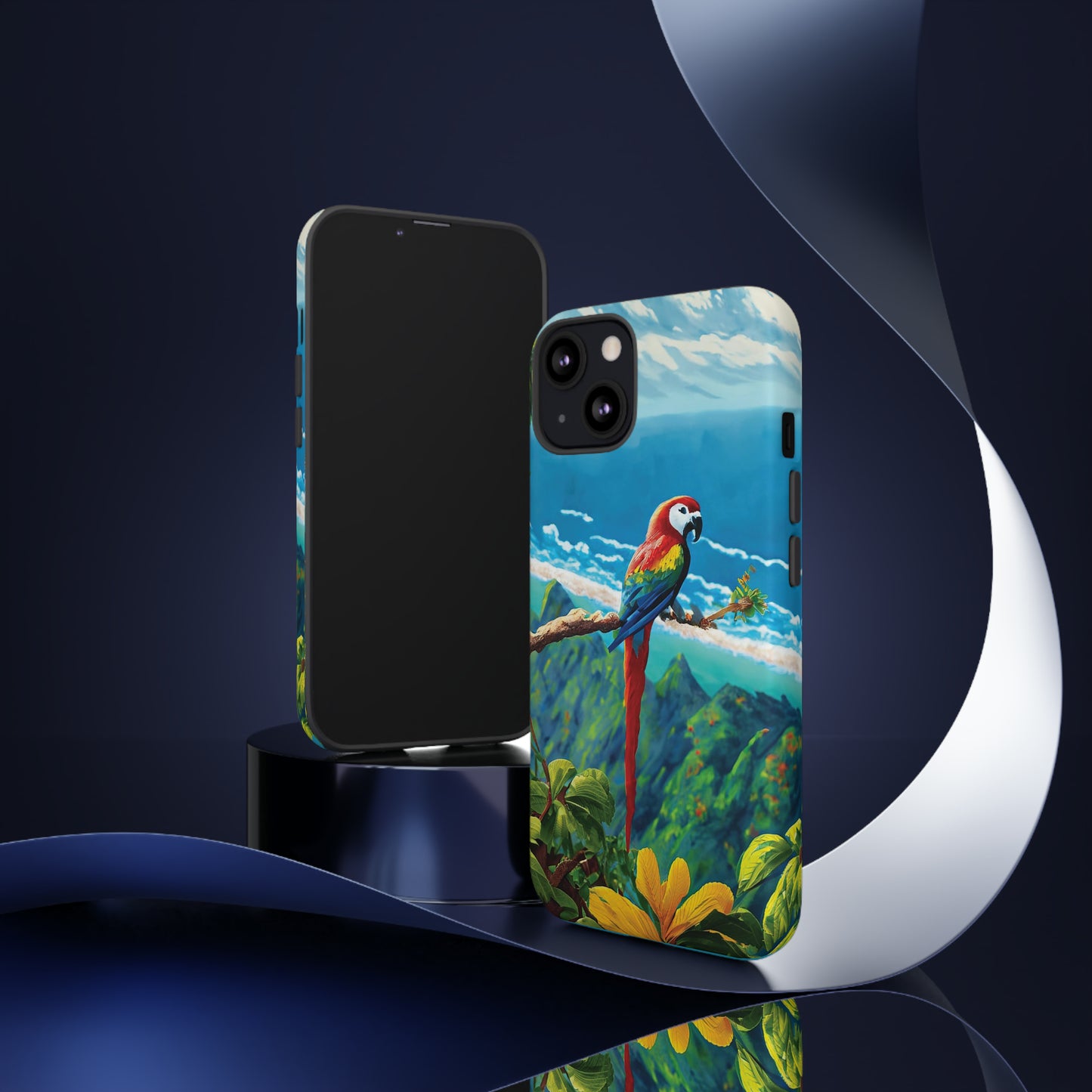 Tropical Guardian: Parrot Edition Phone Armor