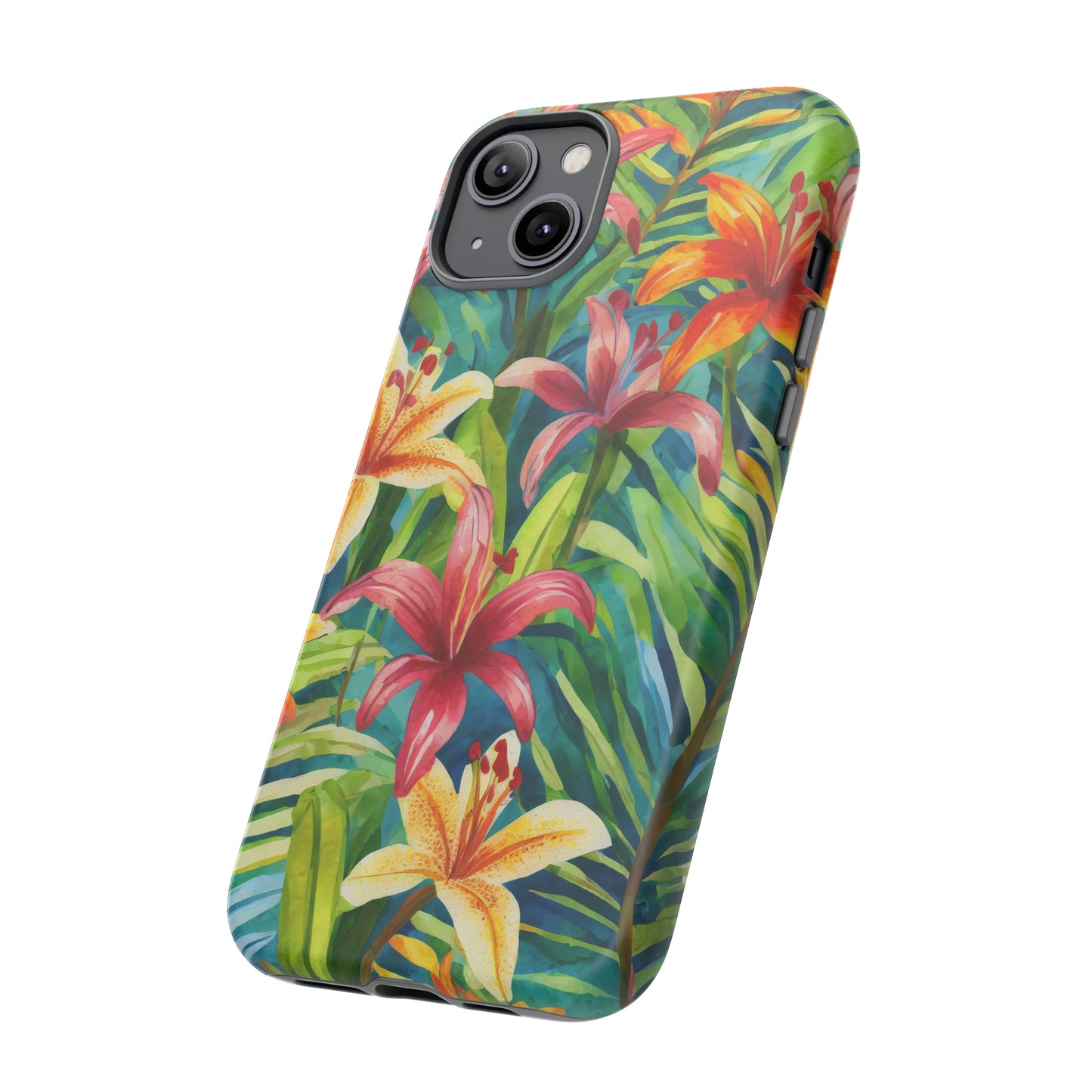 Rainforest Reverie: Jimmy Reefs Tropical Bloom Tough Case