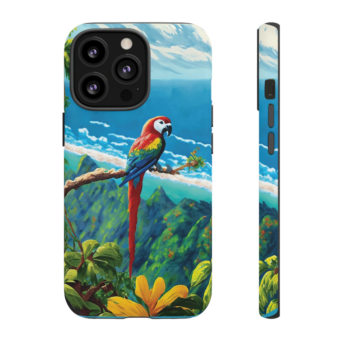 Tropical Guardian: Parrot Edition Phone Armor