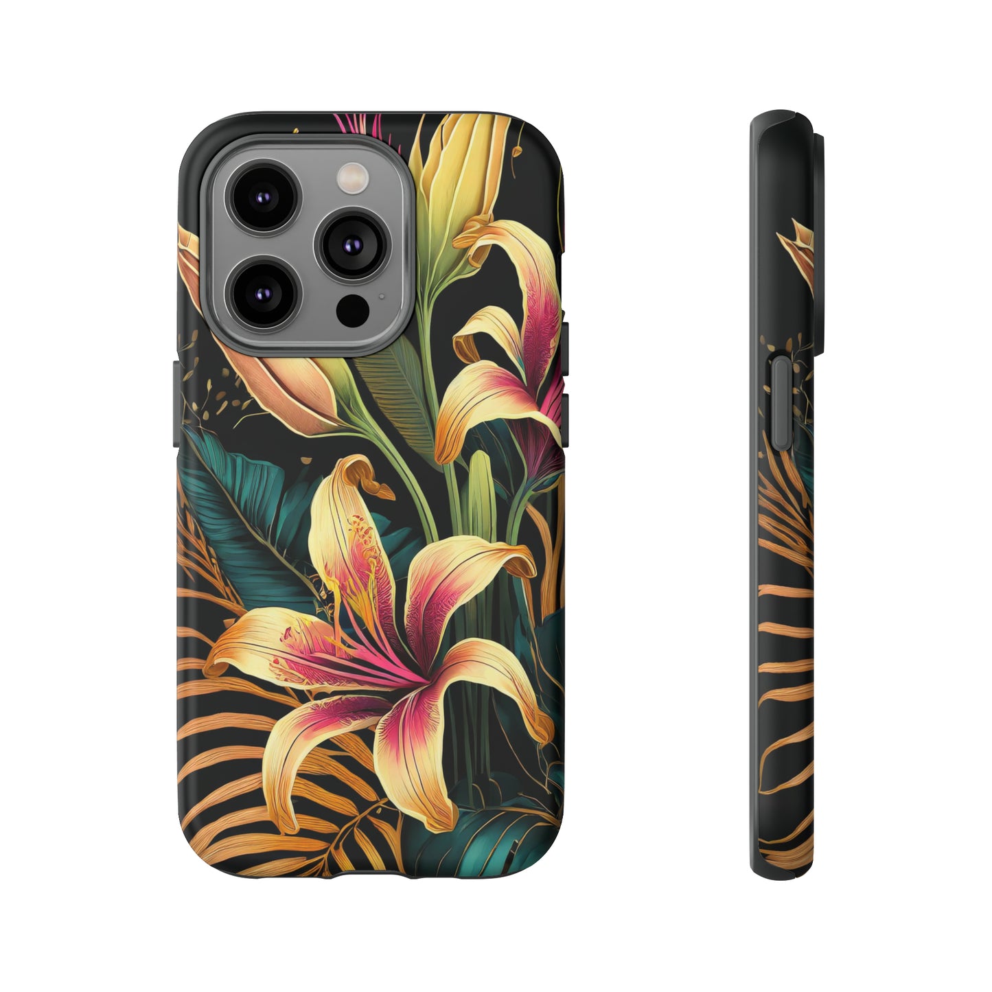 Gilded Blooms: Jimmy Reefs Tropical Elegance Case