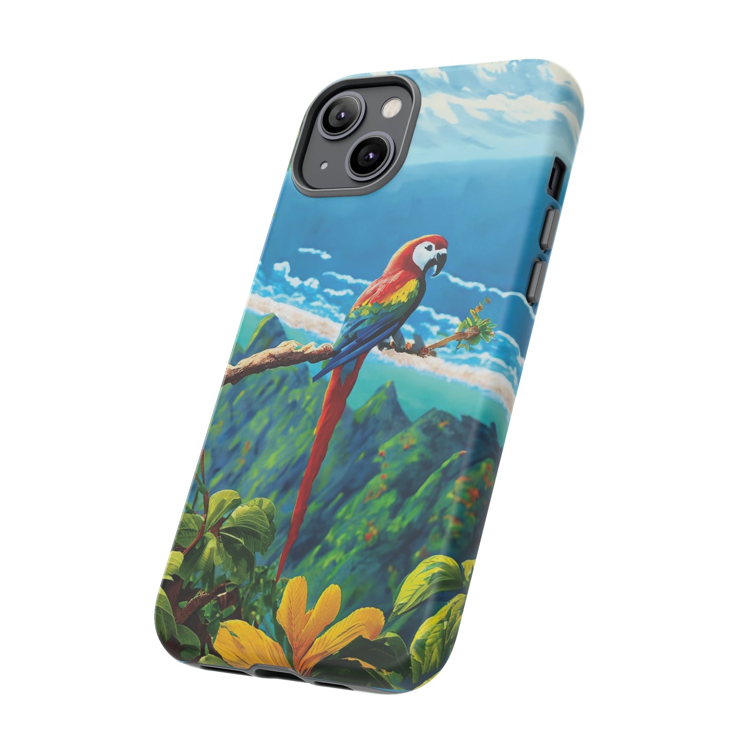 Tropical Guardian: Parrot Edition Phone Armor