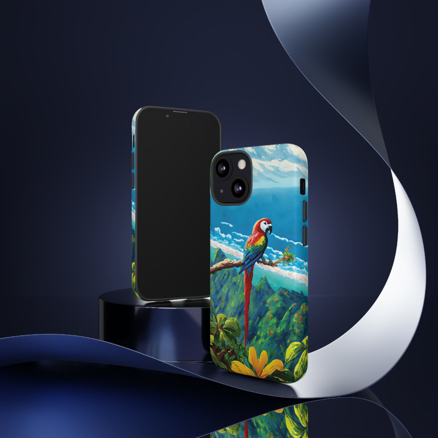 Tropical Guardian: Parrot Edition Phone Armor