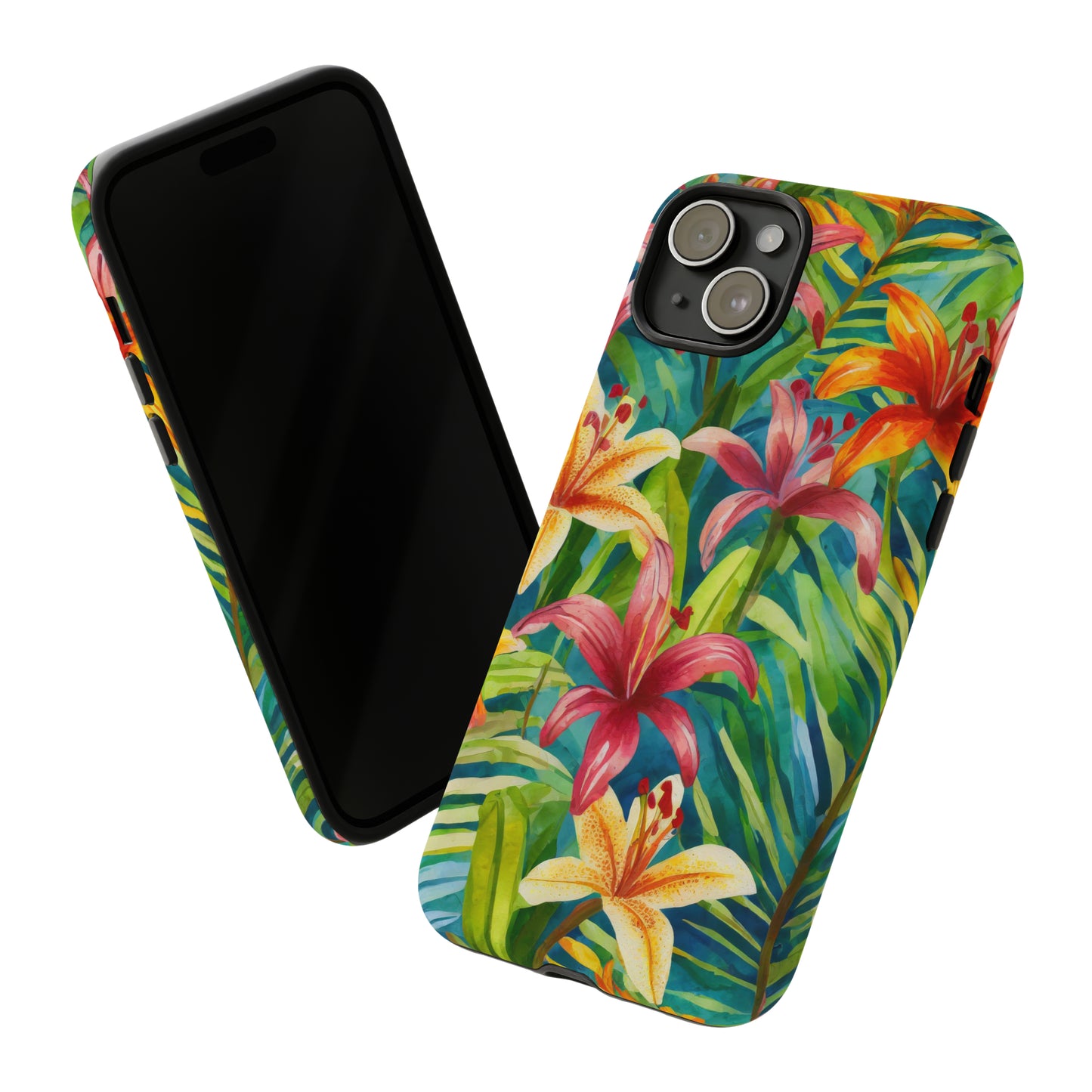 Rainforest Reverie: Jimmy Reefs Tropical Bloom Tough Case