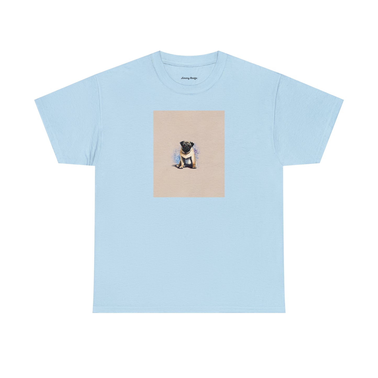 Pug Pals: Jimmy Reefs' Best Friend Tribute Heavy Cotton Tee