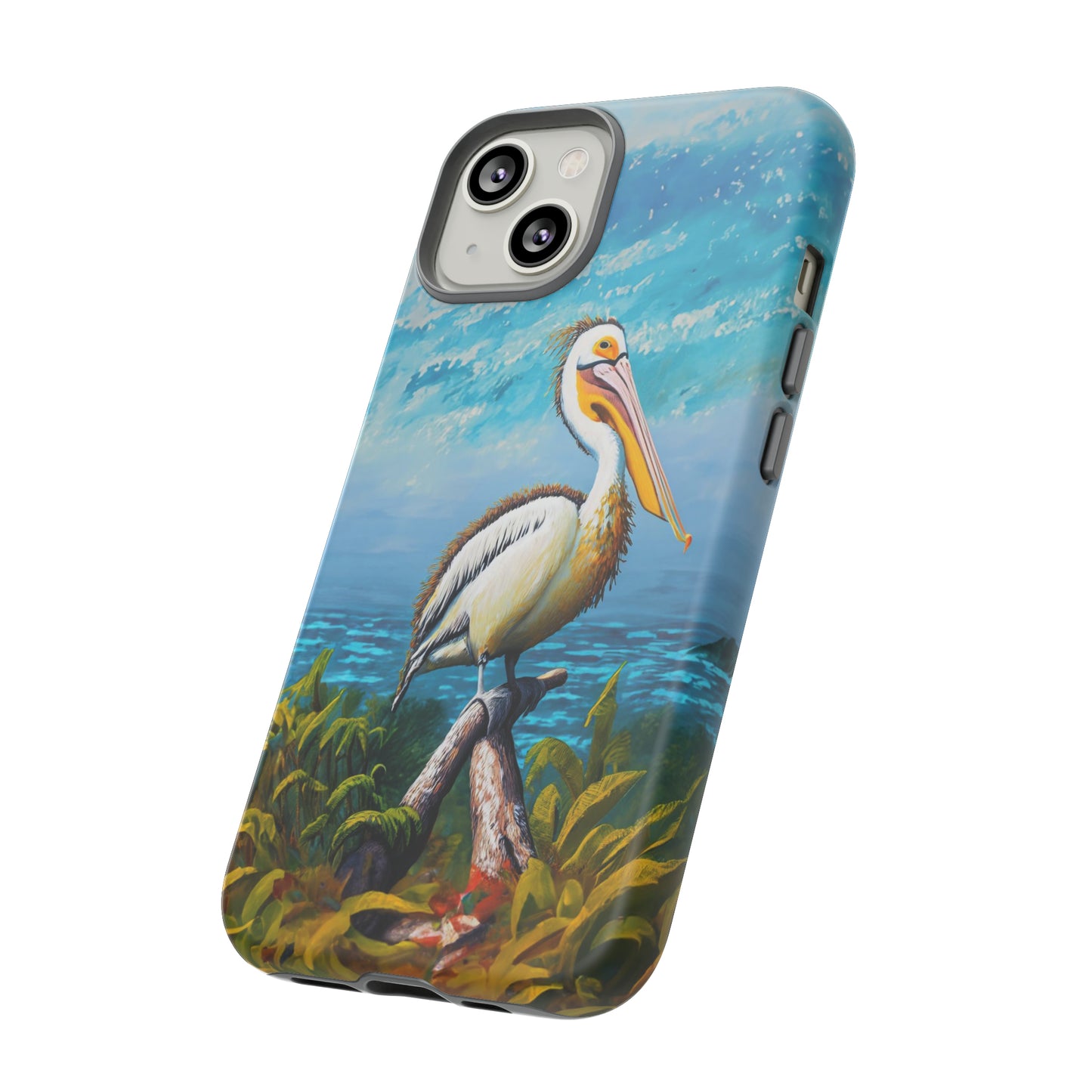 Nature's Guardian: Pelican Edition Tough Phone Case
