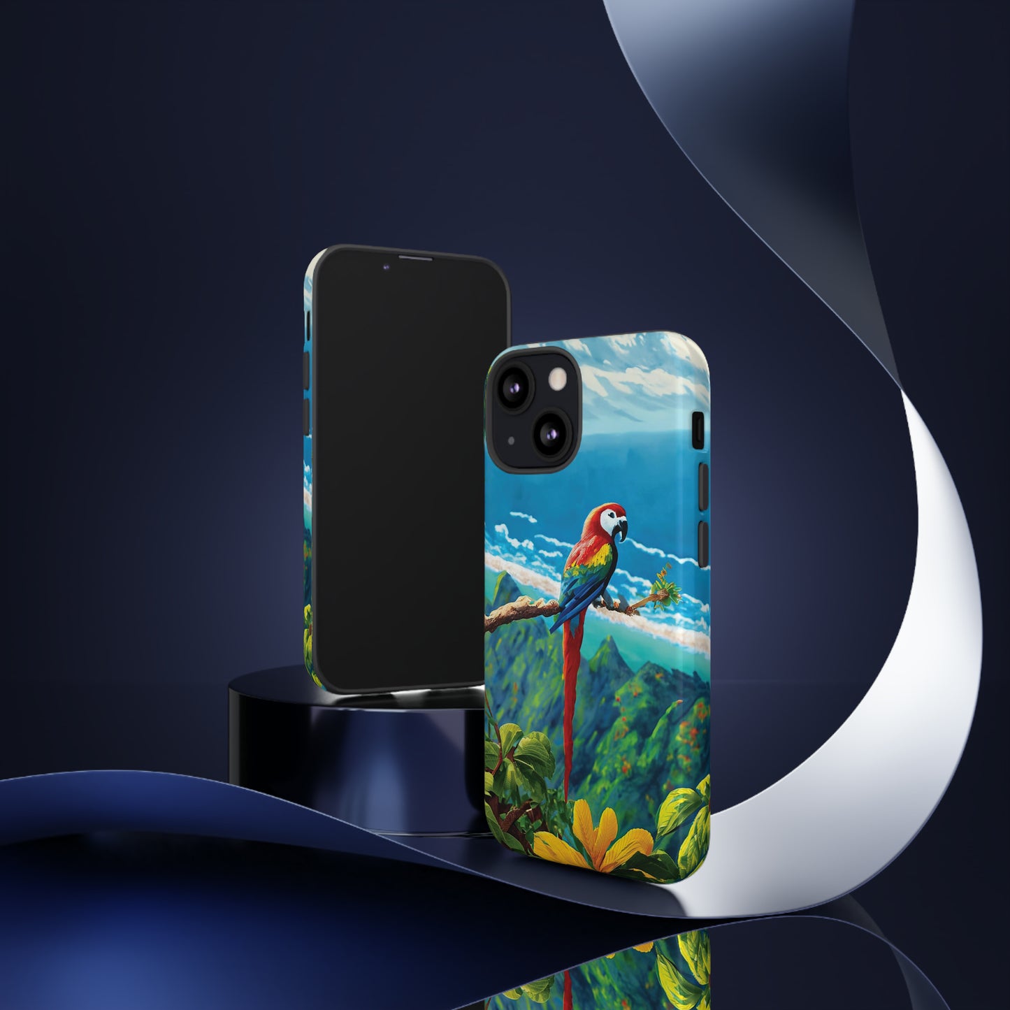 Tropical Guardian: Parrot Edition Phone Armor