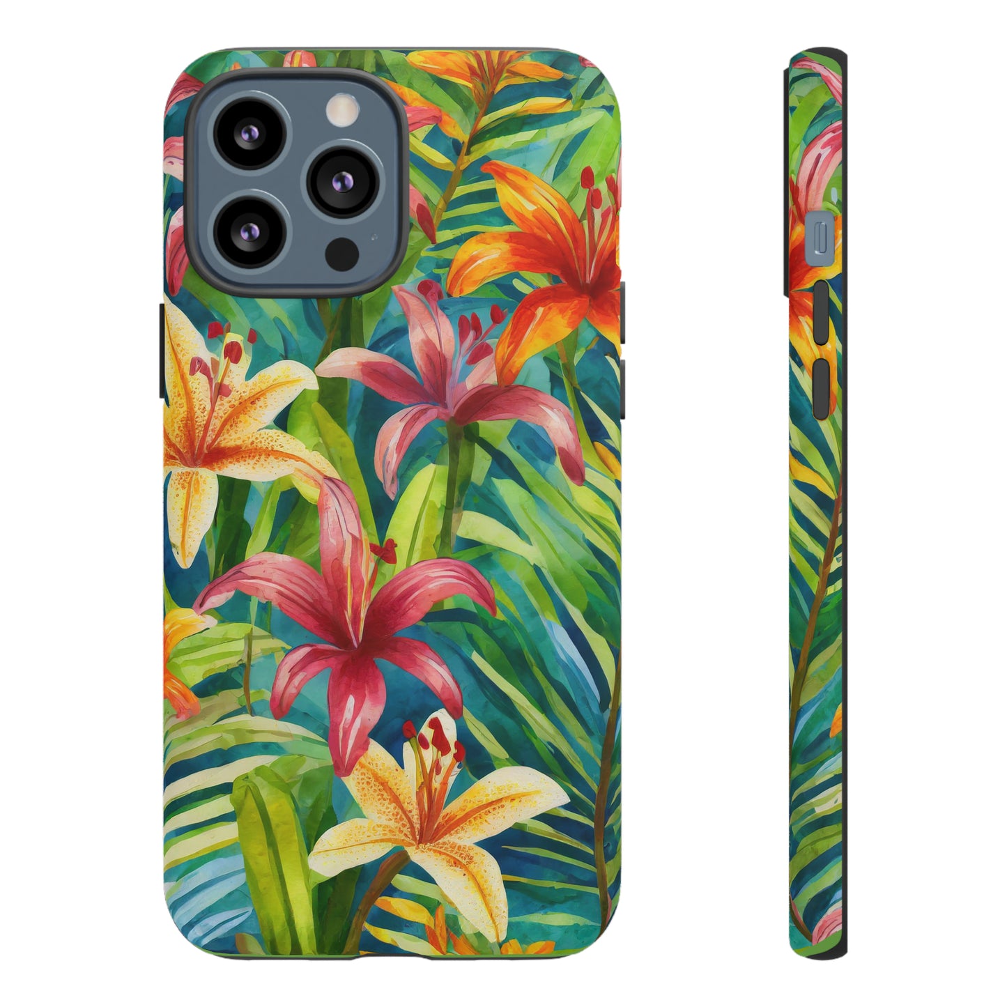 Rainforest Reverie: Jimmy Reefs Tropical Bloom Tough Case