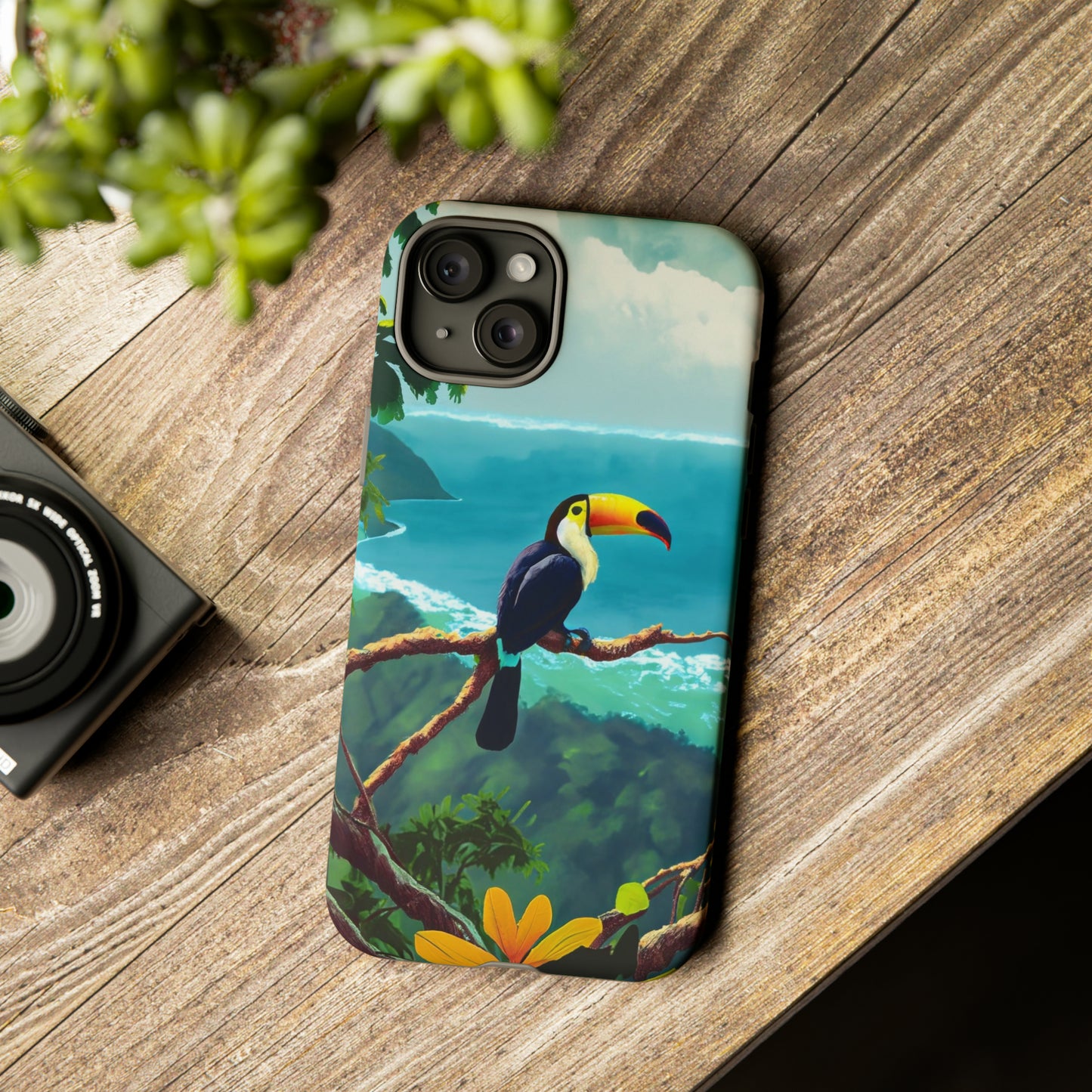 Toucan Tropics: Jimmy Reefs Tropical Majesty Tough Cases