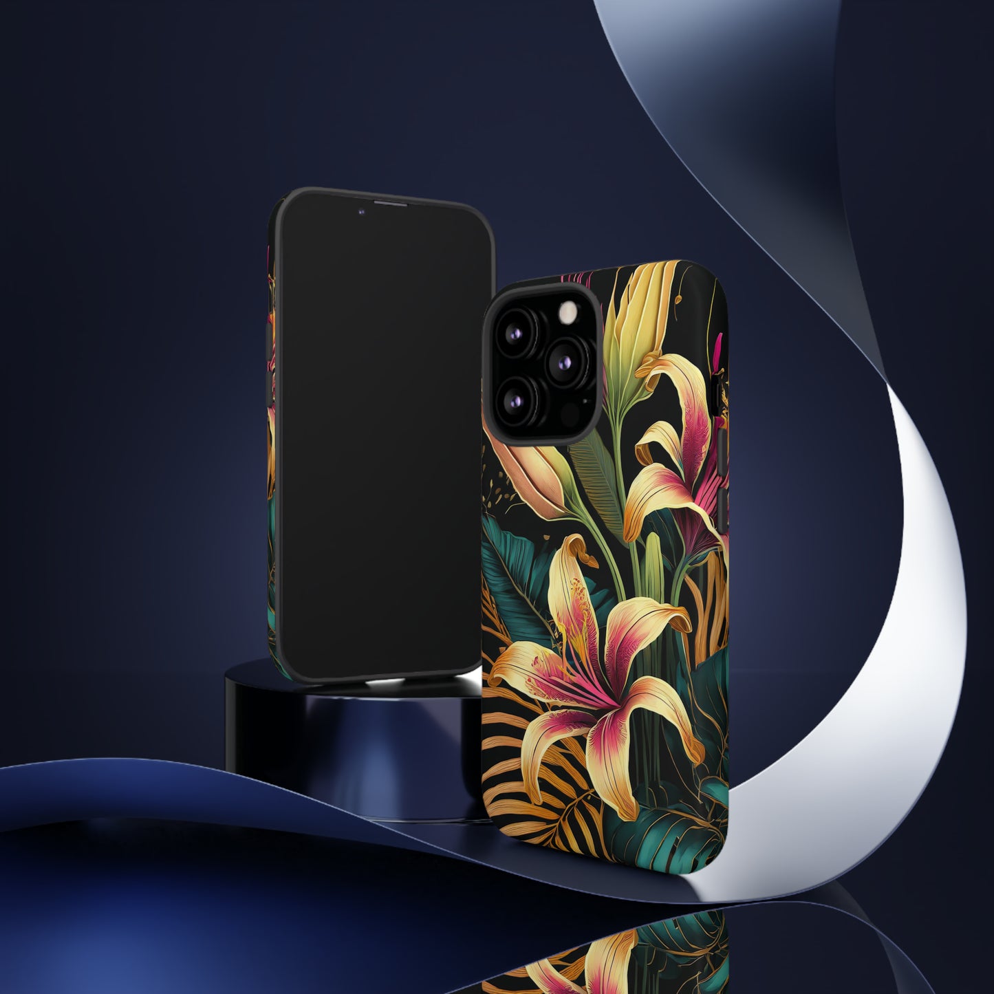 Gilded Blooms: Jimmy Reefs Tropical Elegance Case