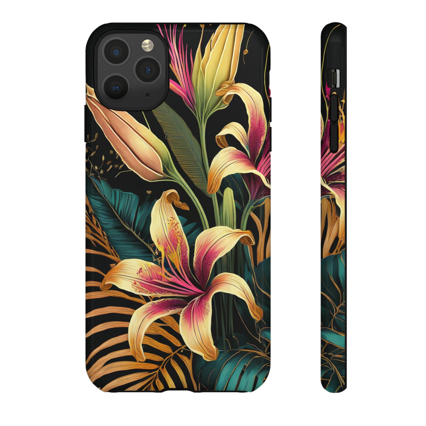 Gilded Blooms: Jimmy Reefs Tropical Elegance Case