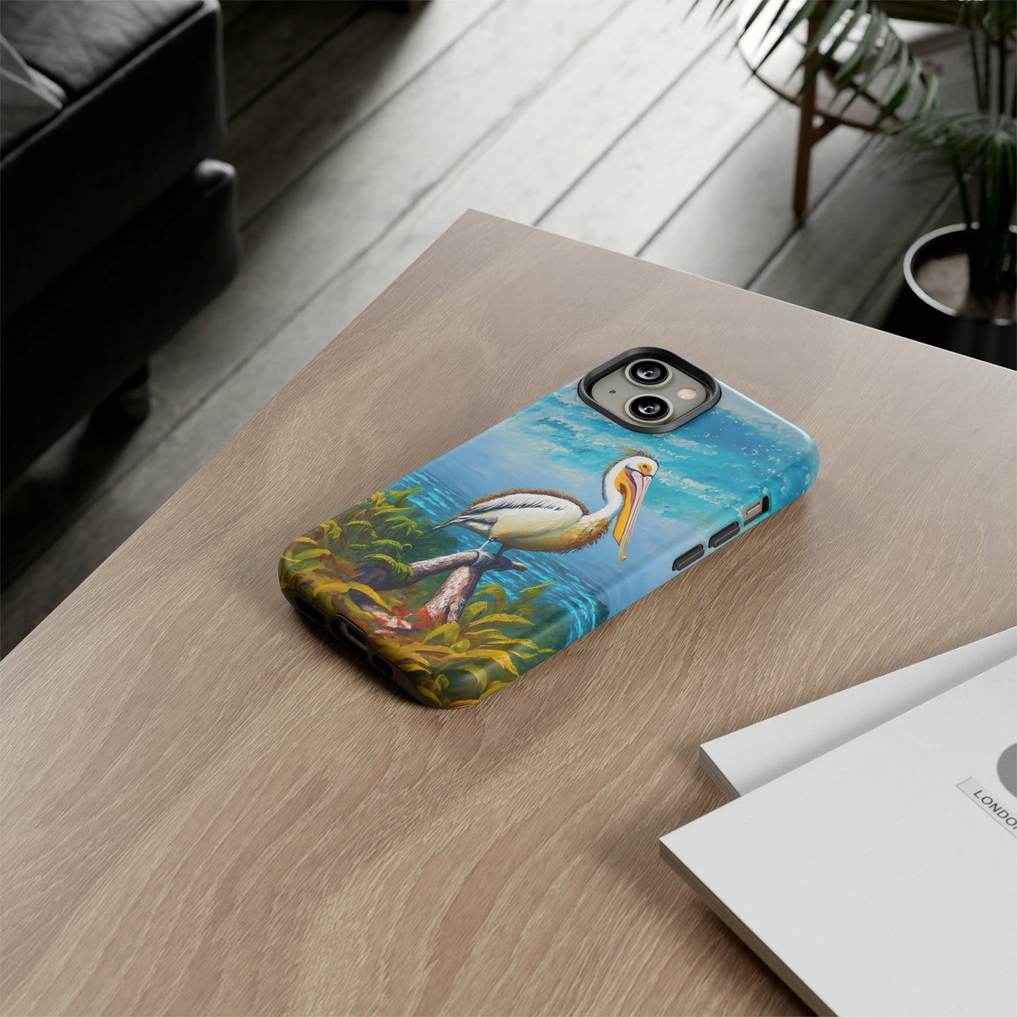Nature's Guardian: Pelican Edition Tough Phone Case
