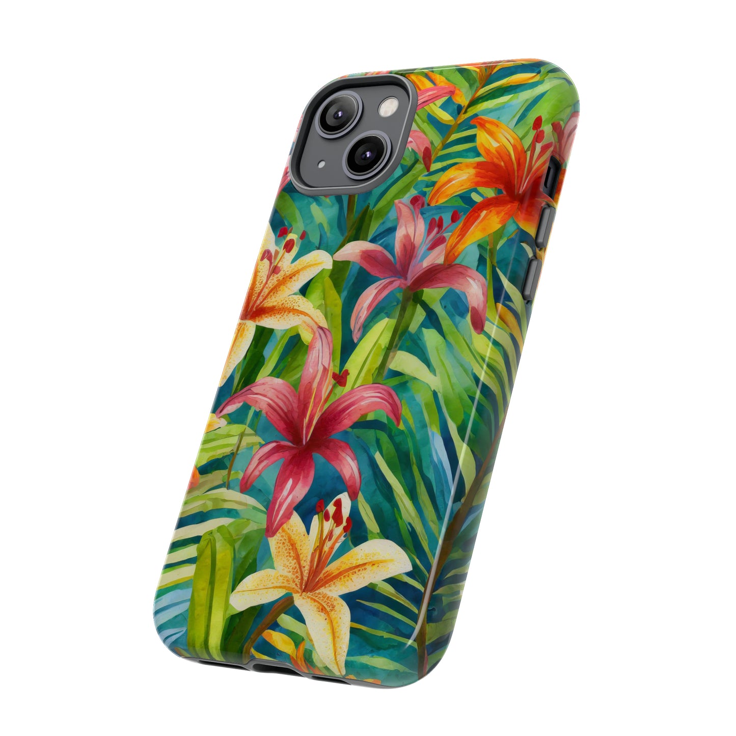 Rainforest Reverie: Jimmy Reefs Tropical Bloom Tough Case
